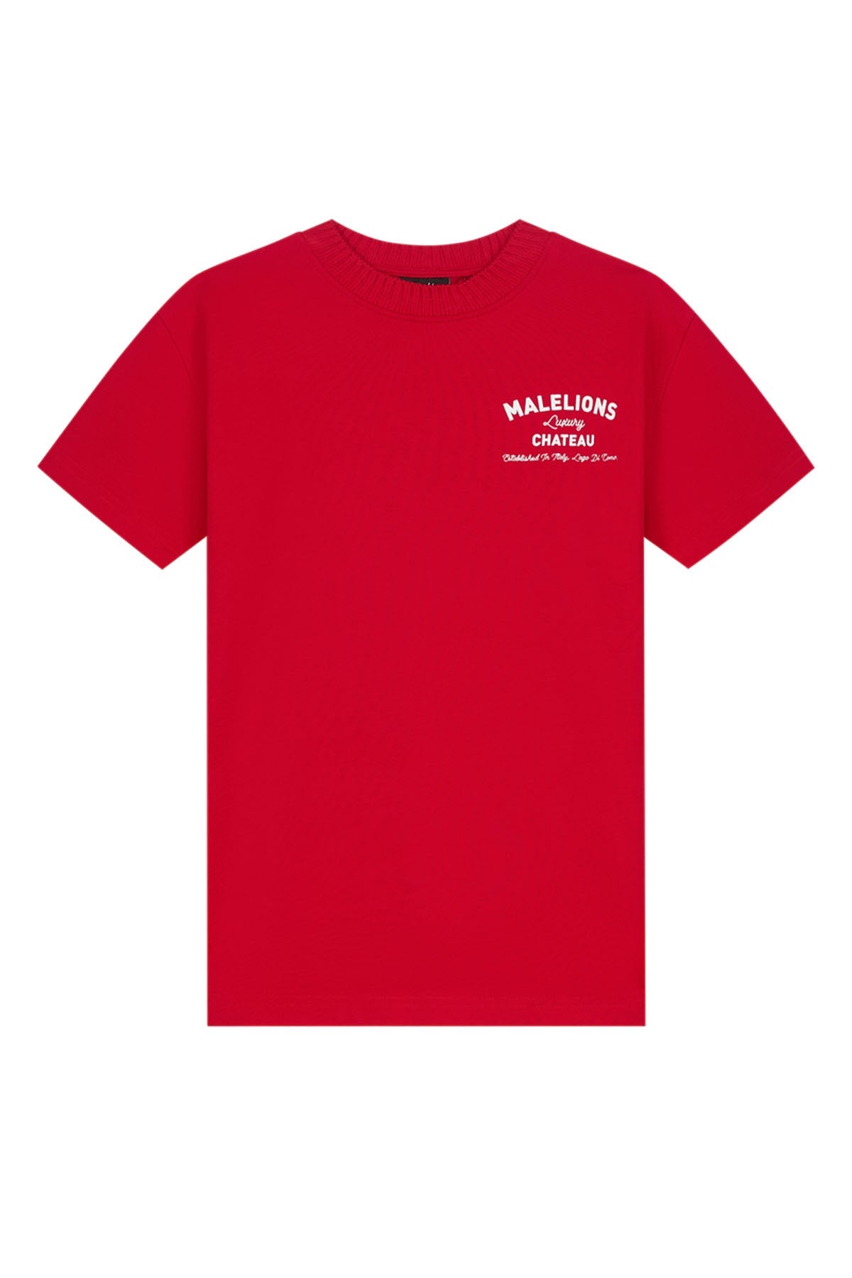 Junior Relaxed Knitted Collar T-Shirt