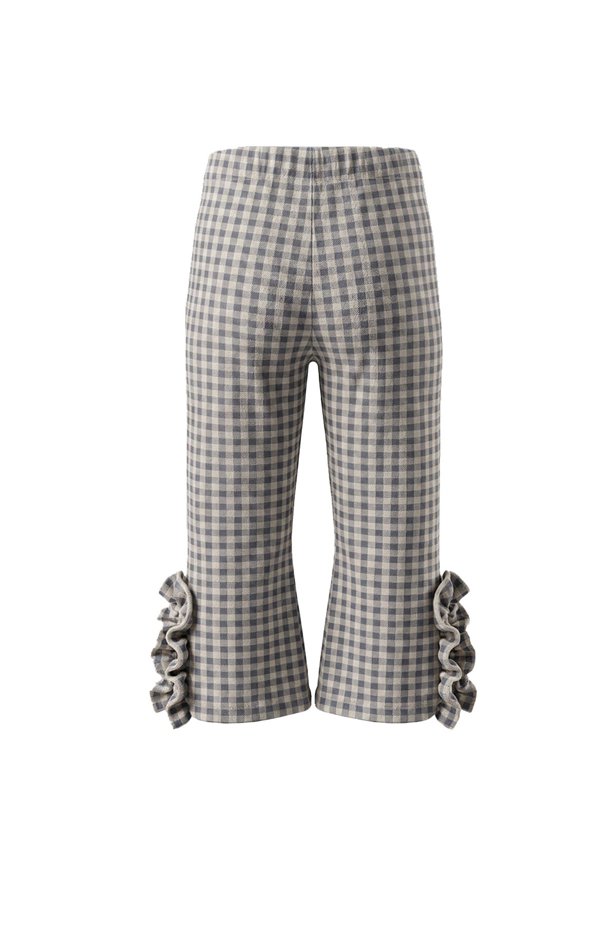 Check | Flared Legging