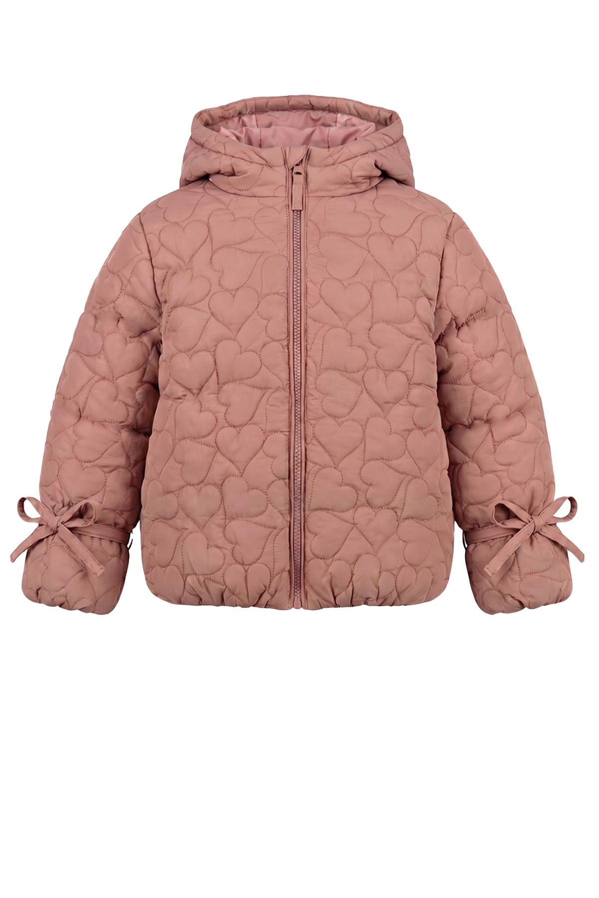 Love Quilting | Tie Puffer Coat