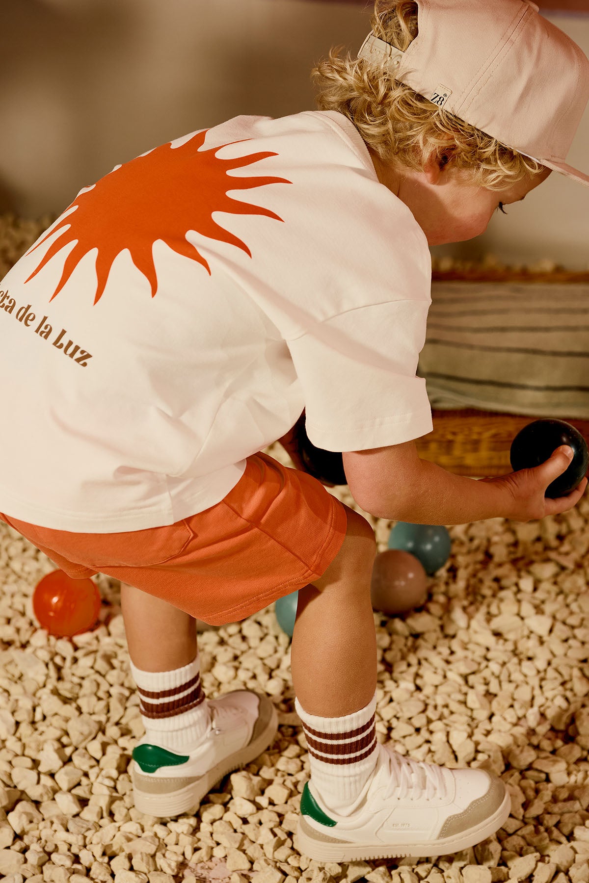 Tony Sizzling orange Short
