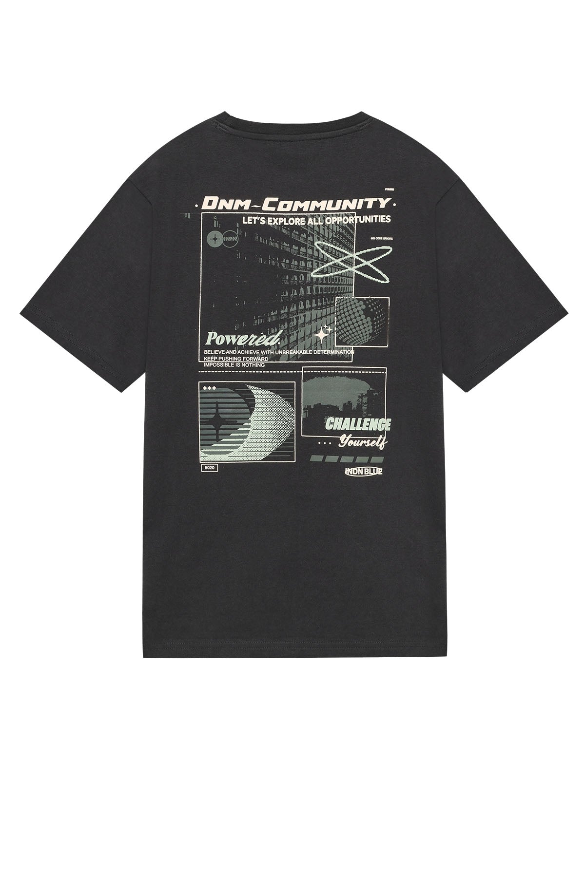Loose Fit T-Shirt Indian Blue