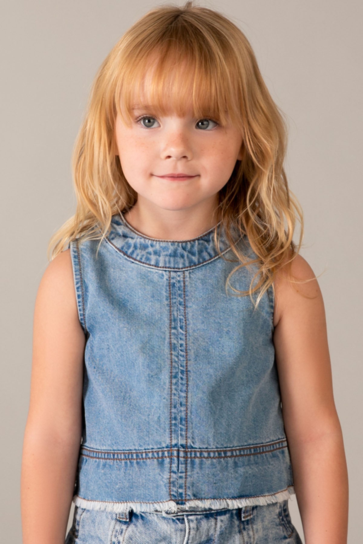 Denim top Light