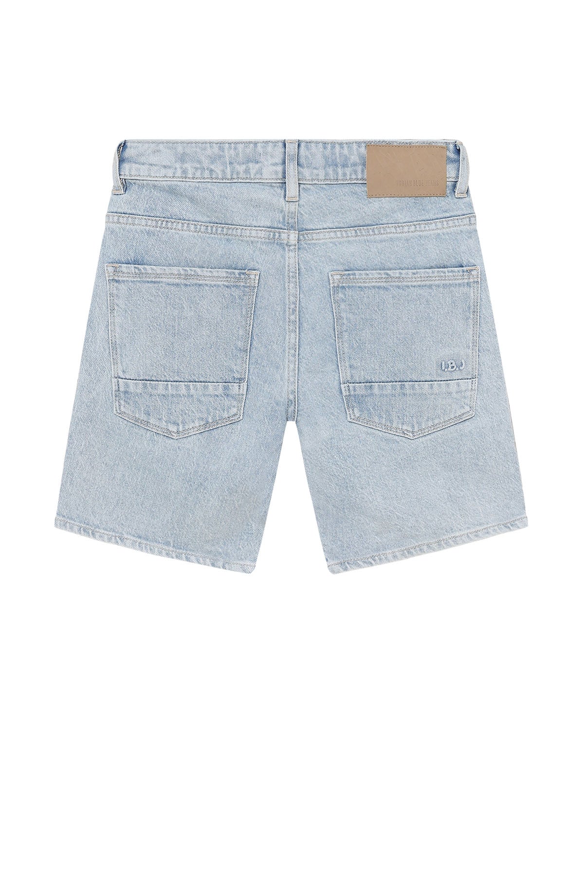 Wide Denim Short Light Jeans