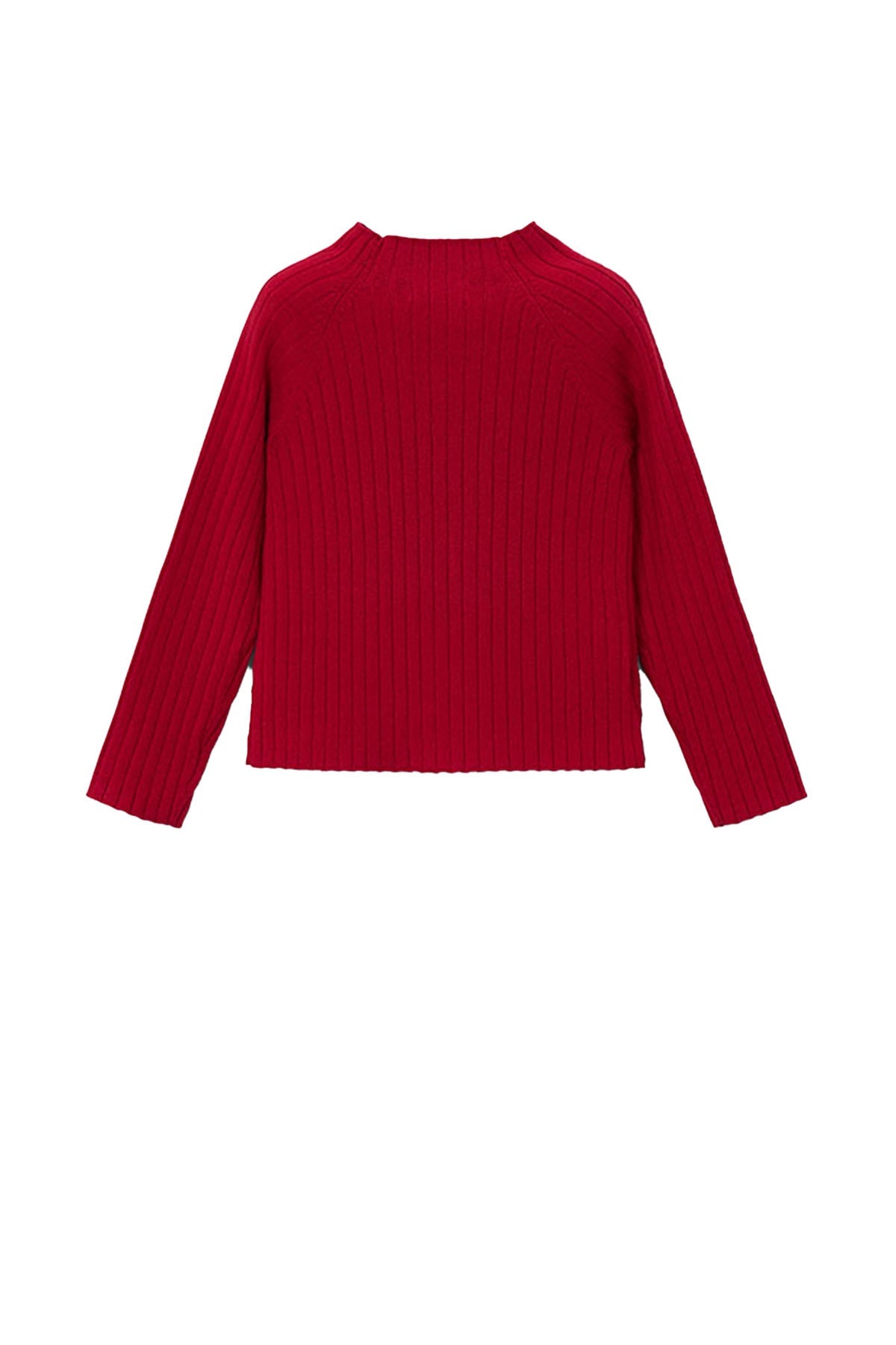 Knit mockneck