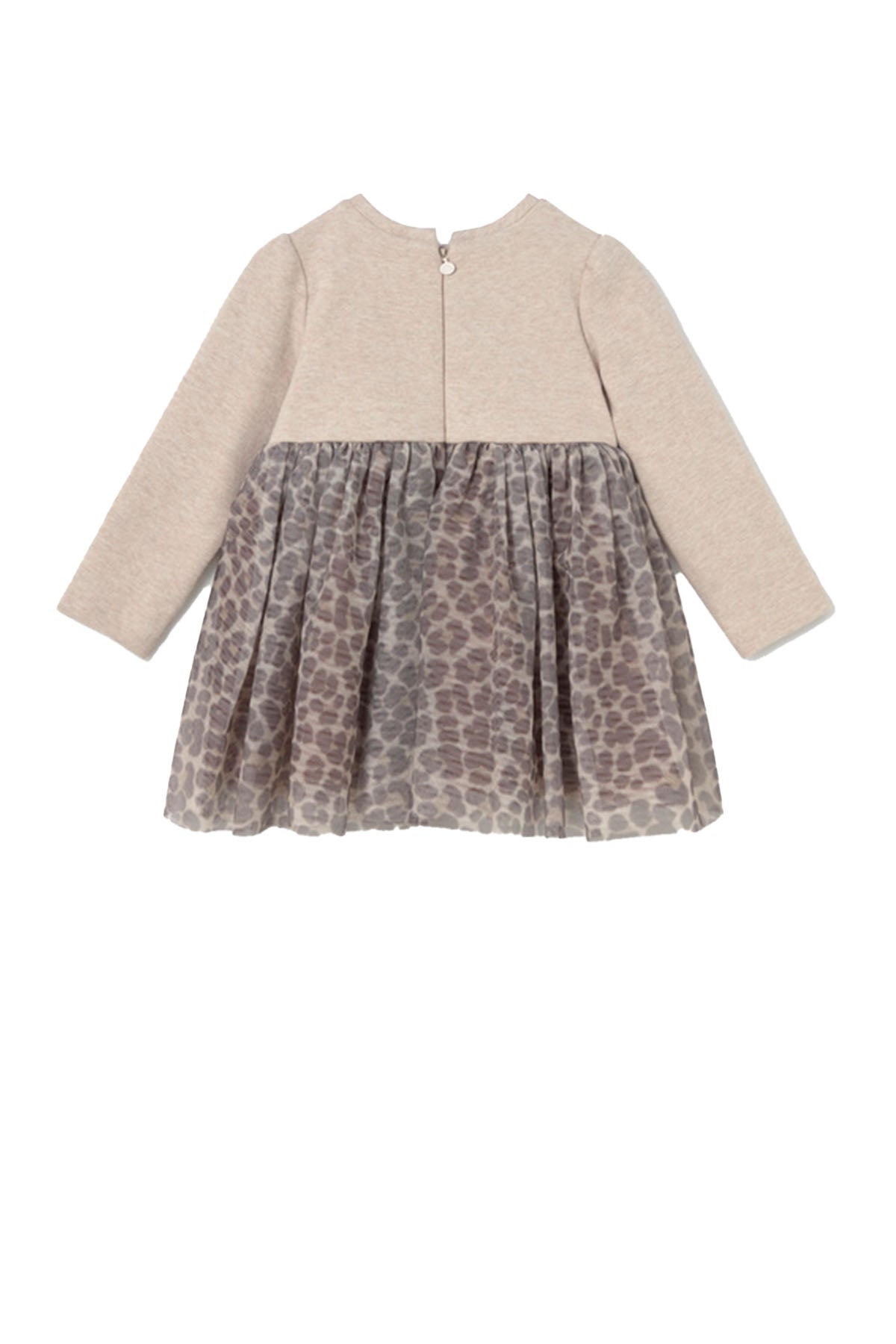 Knit tulle dress