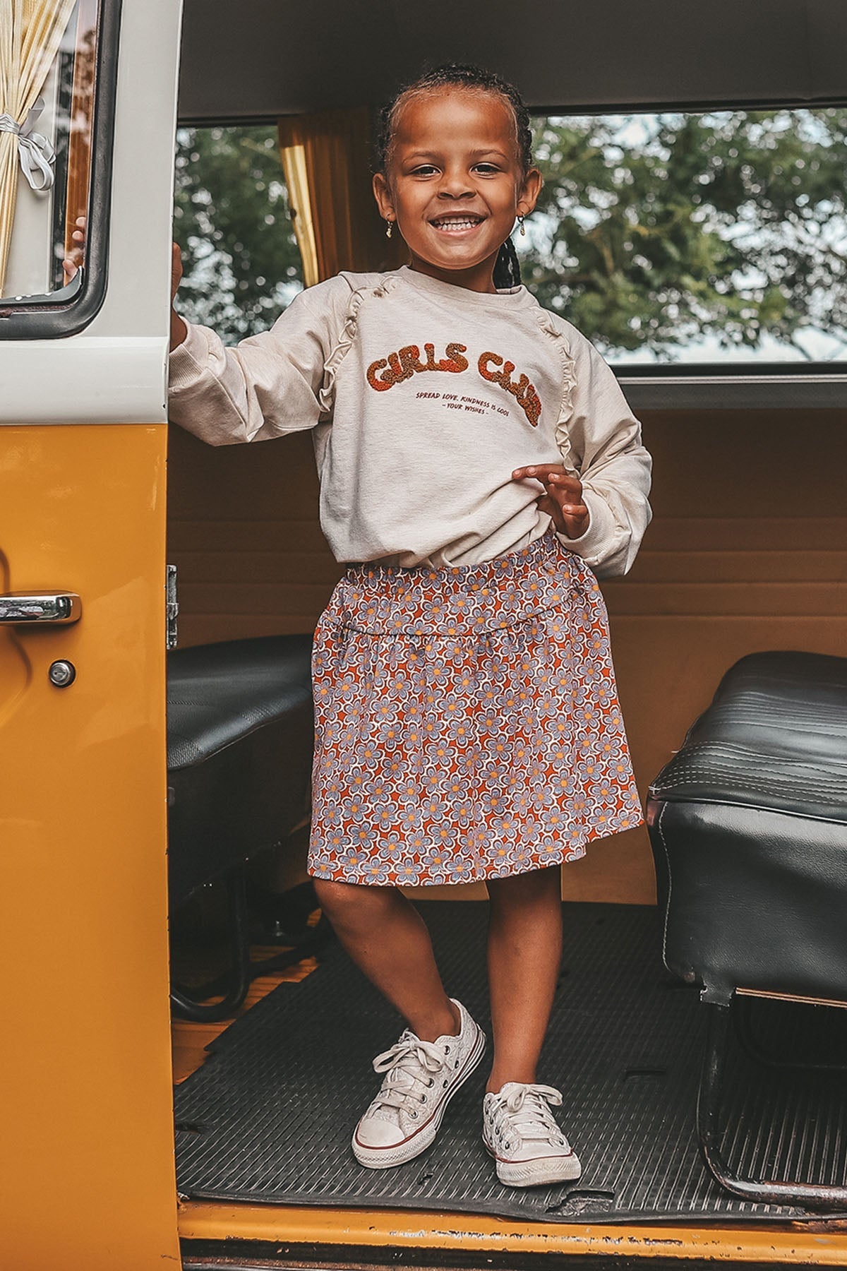 Girls Club Raglan Sweater
