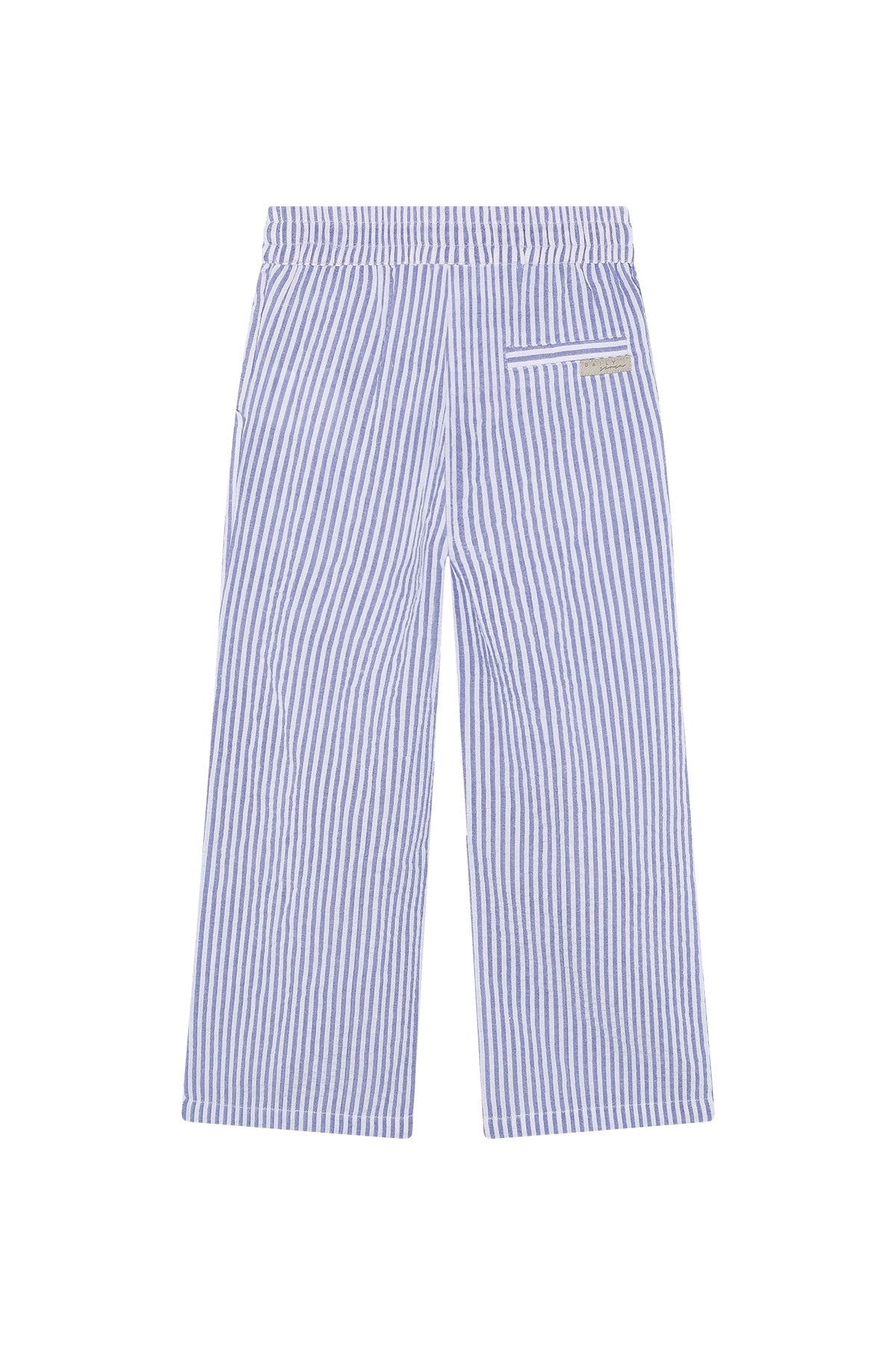Wide Striped Trousers