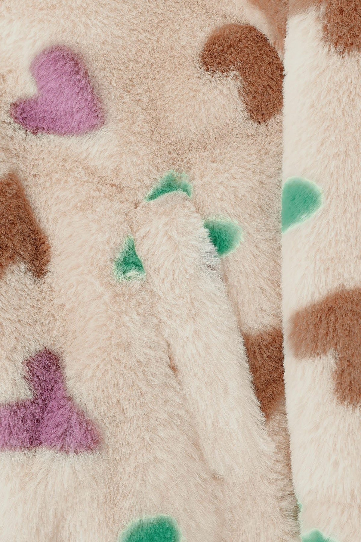 Teddy Jacket Hearts