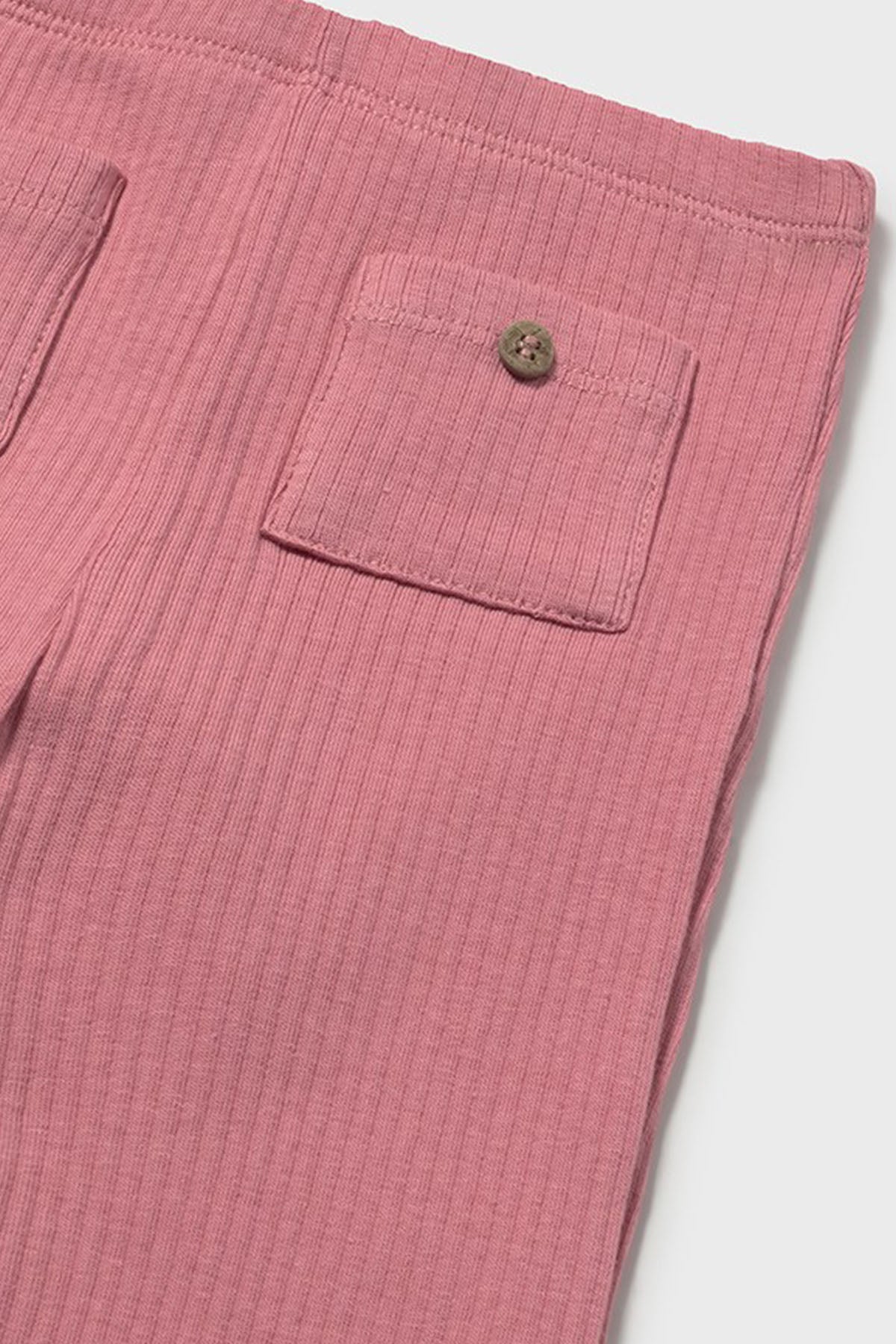 Ribbed flare Blush