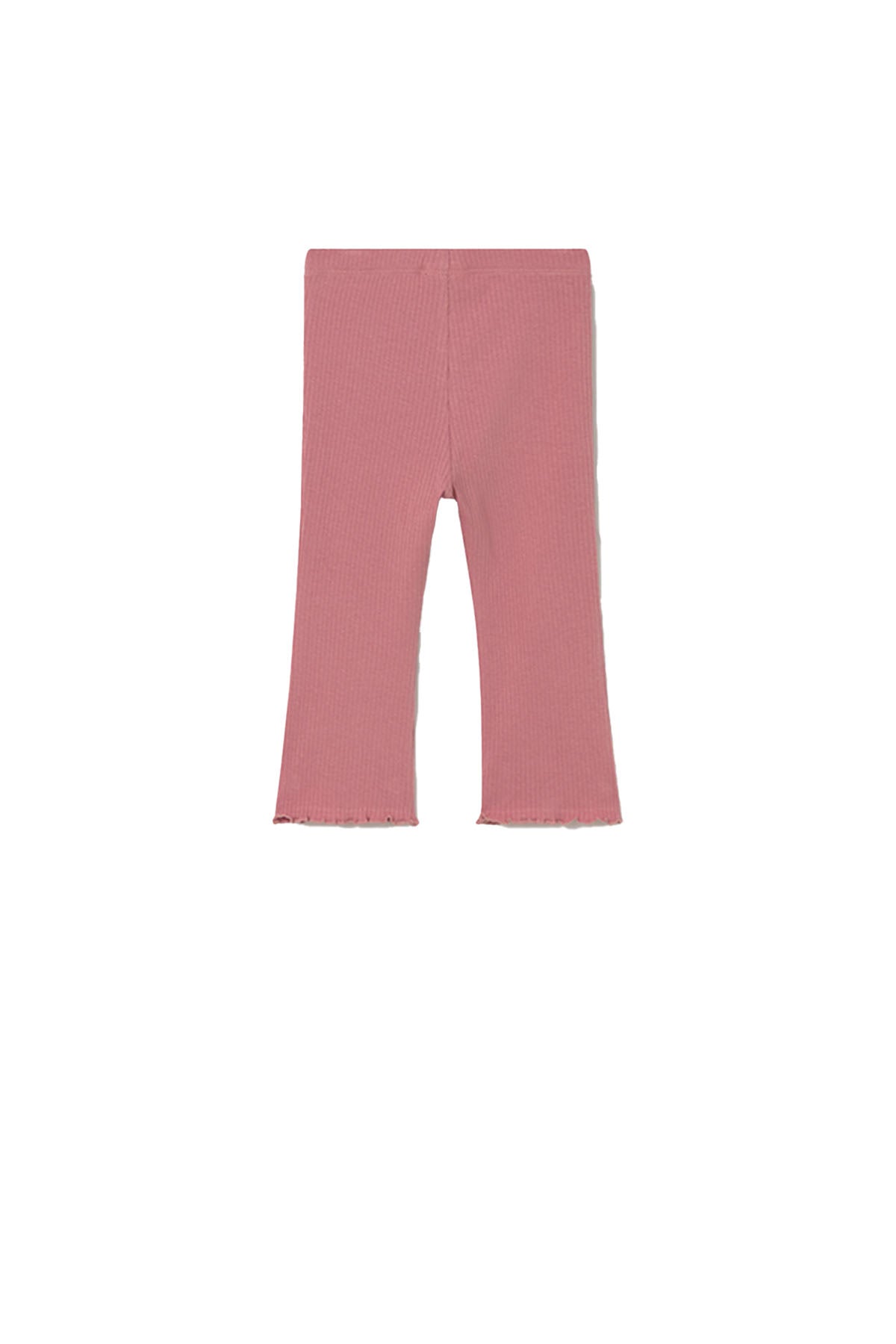 Ribbed flare Blush
