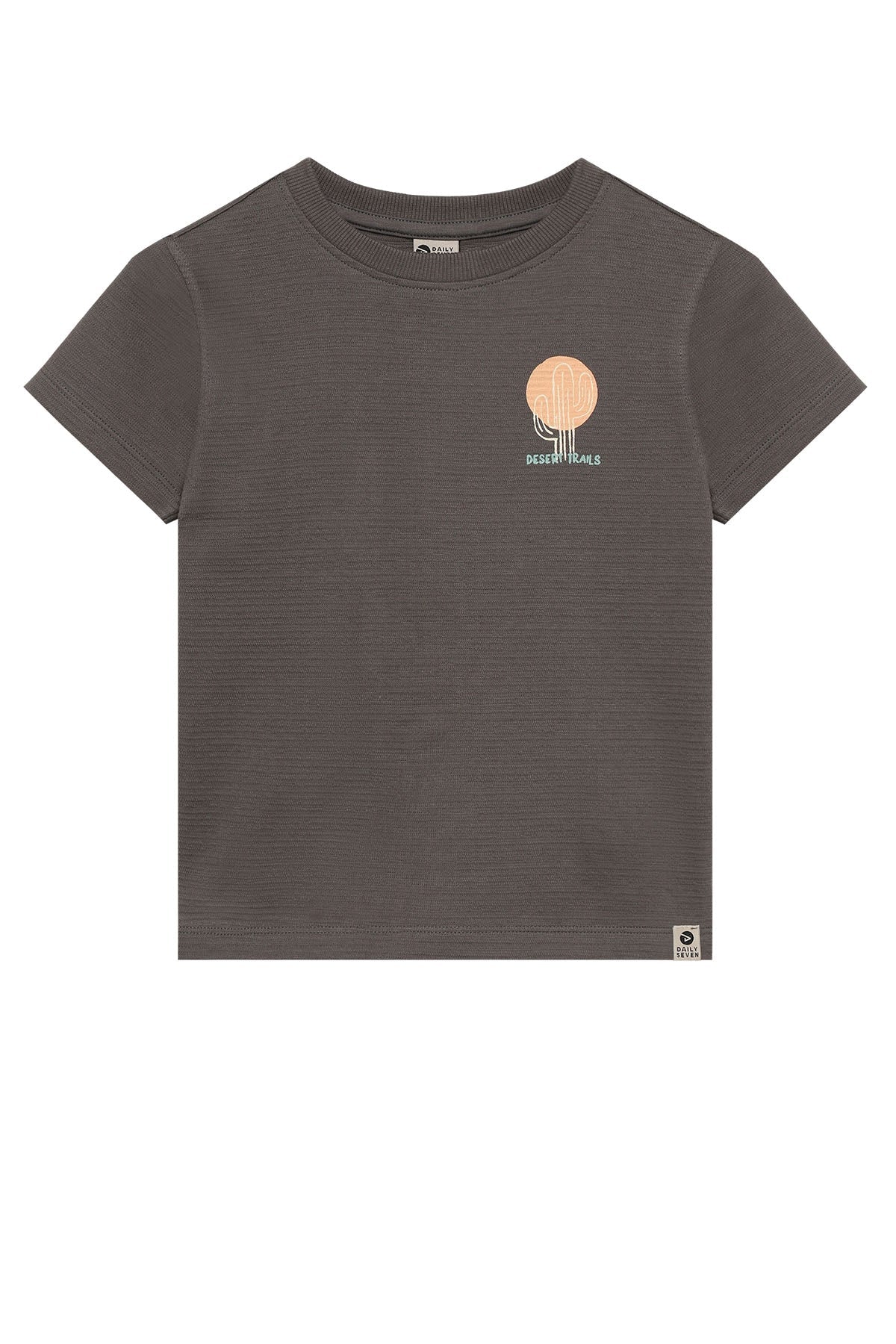T-shirt with Structured Print