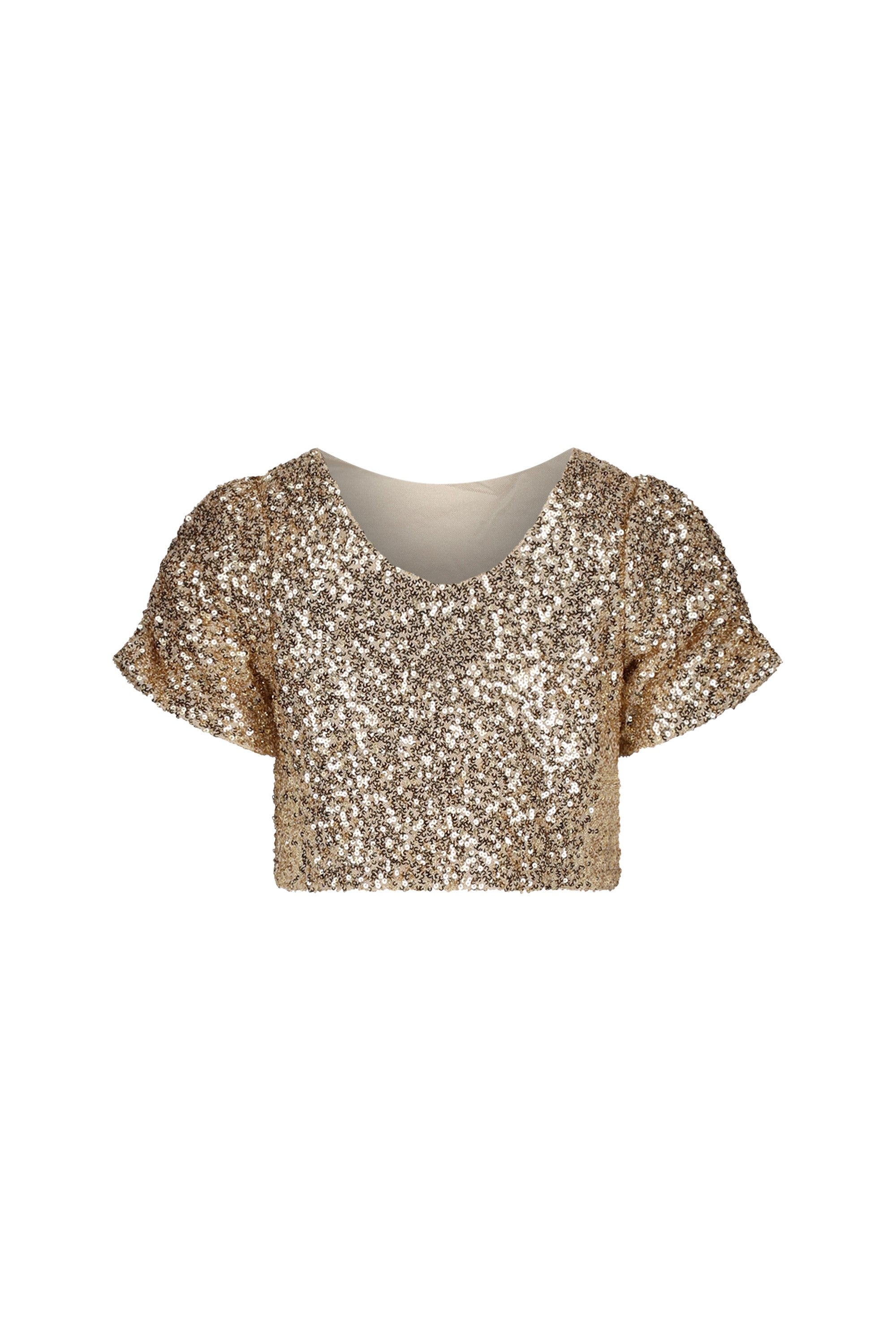 ELSTREE festive crop top