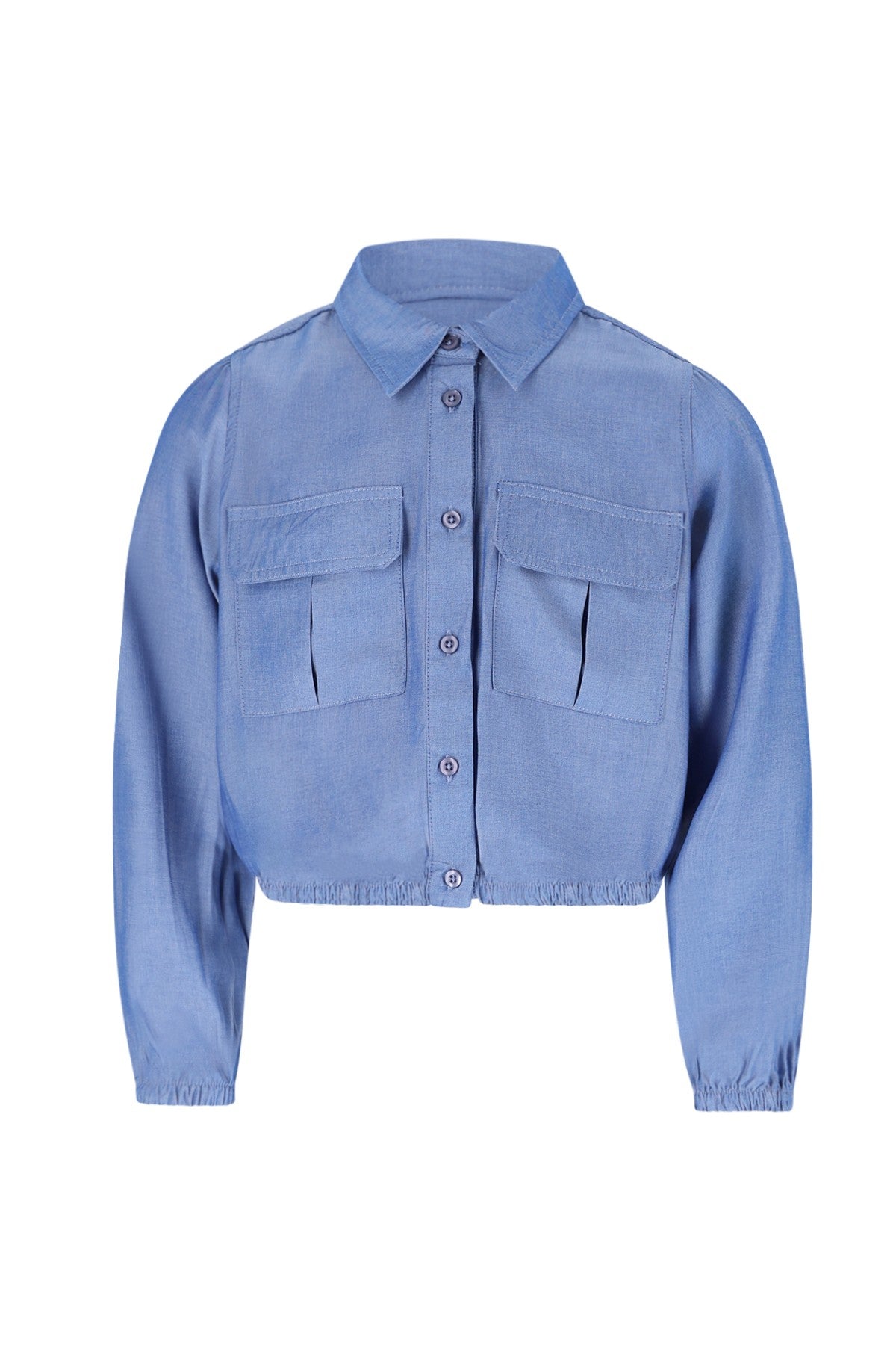 Candy Flo young blouse with big pockets indigo