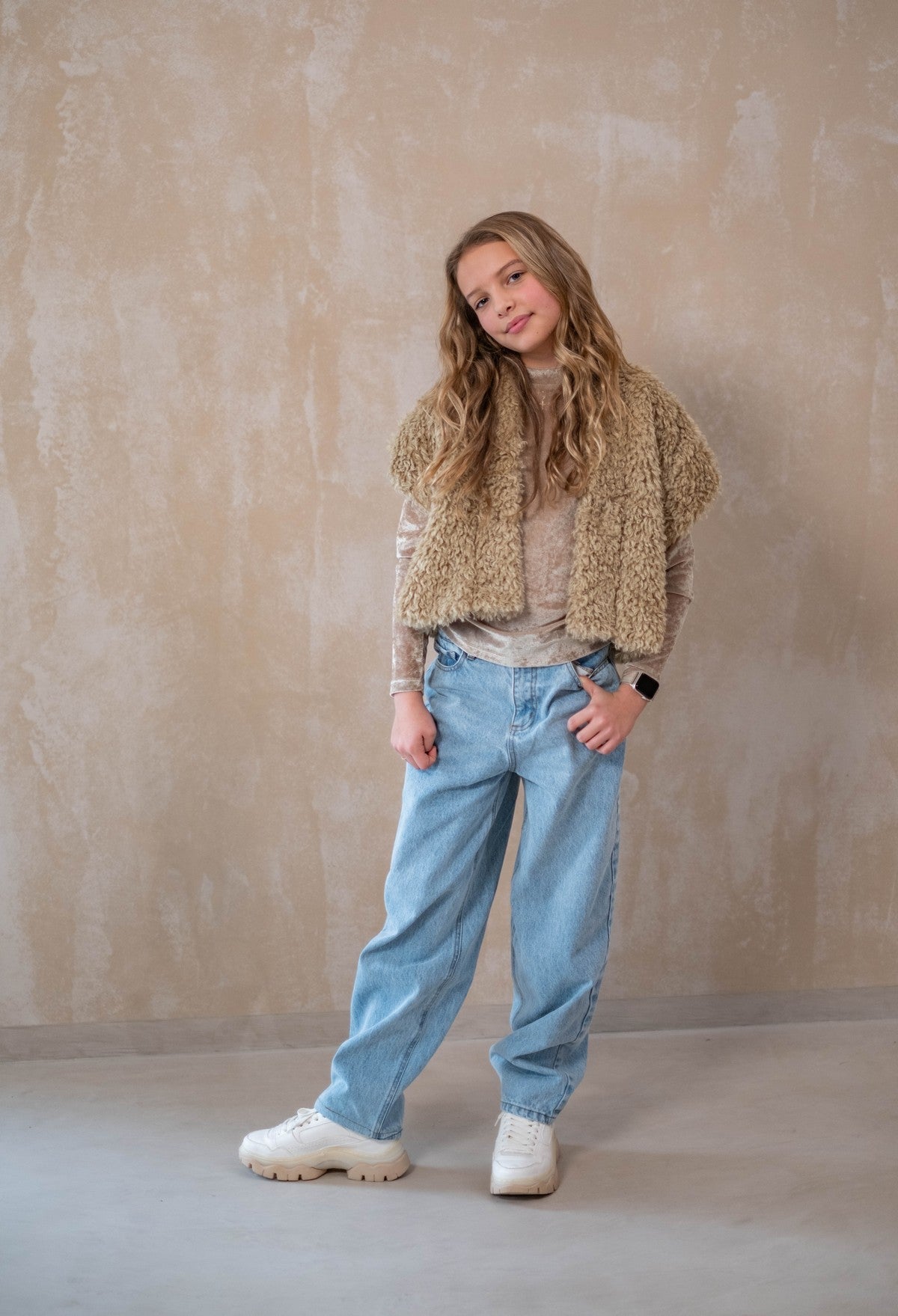 Farrel Flo young balloon denim pants it denim