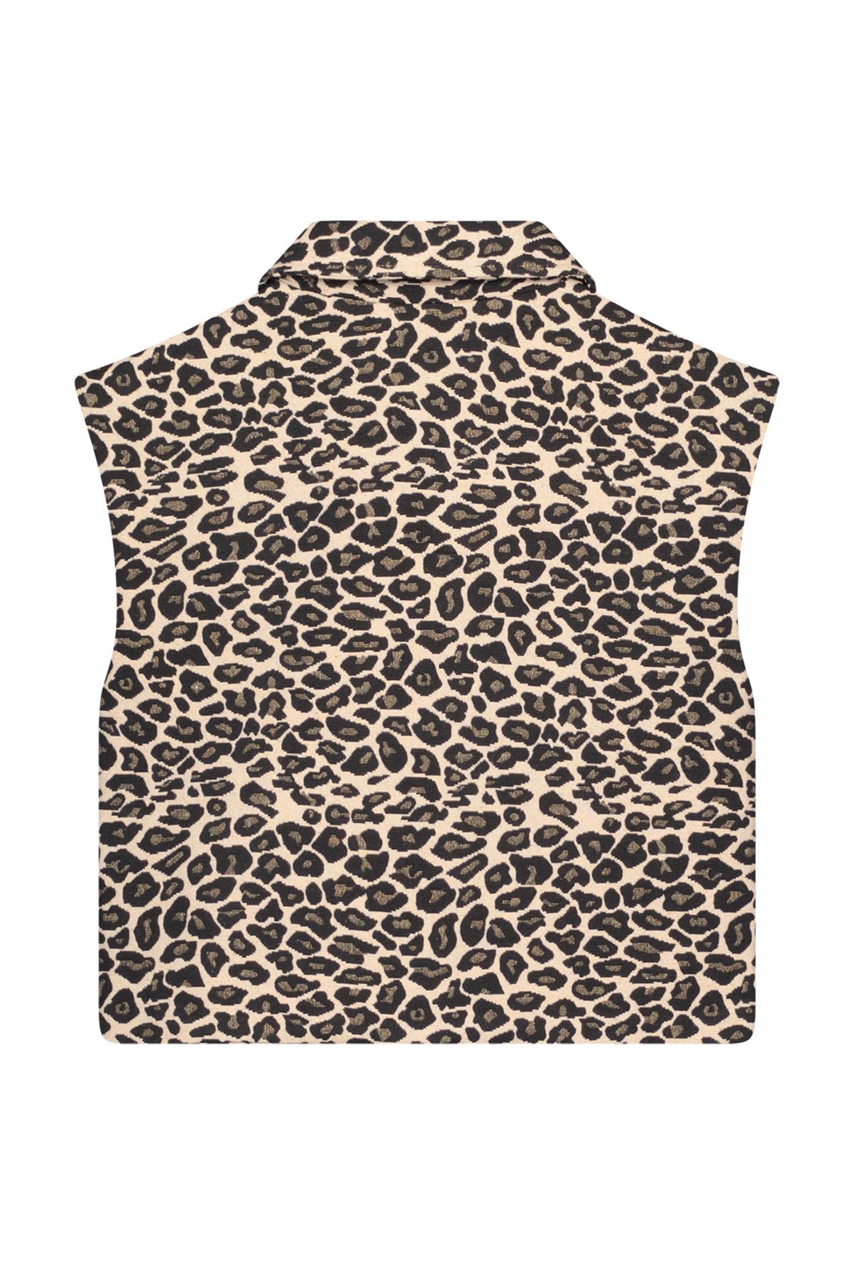 Dua Flo girls woven panter gilet
