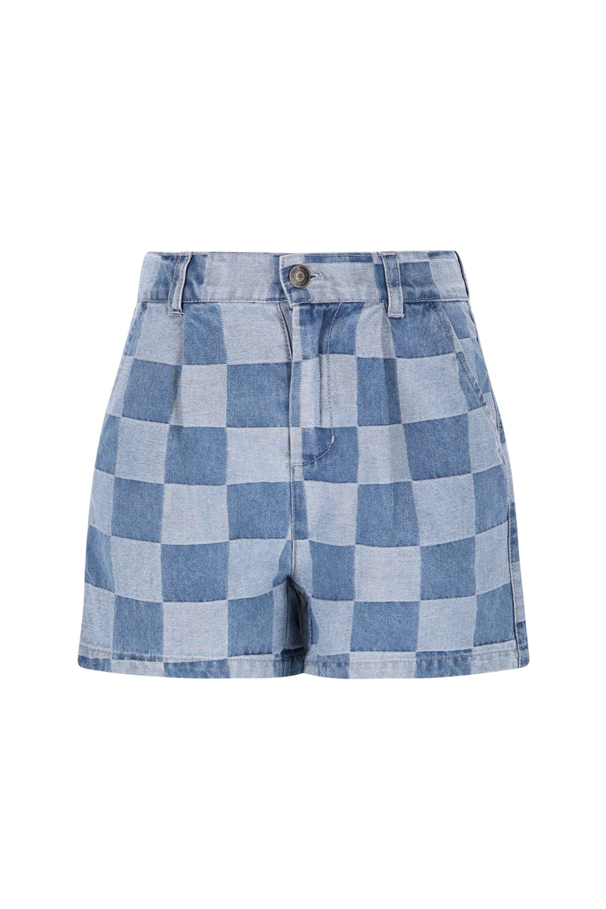Fini Flo girls woven short it denim