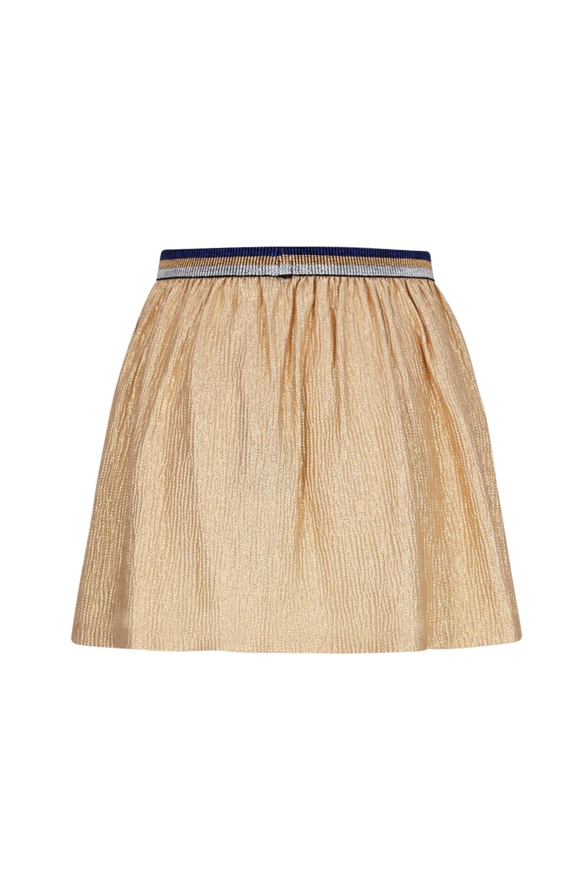 Holly Flo girls metallic skirt gold