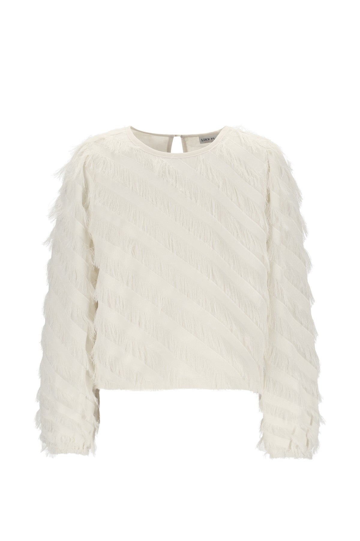 Ella Flo girls fringes blouse