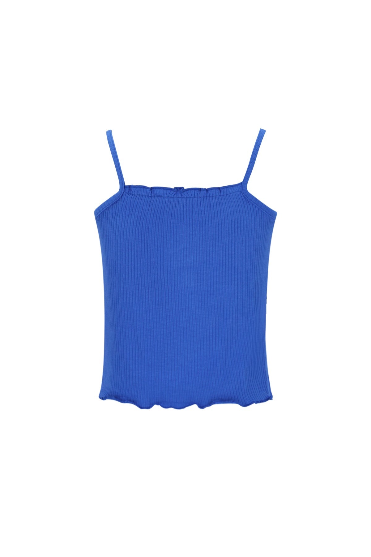 Evina Flo girls solid rib singlet