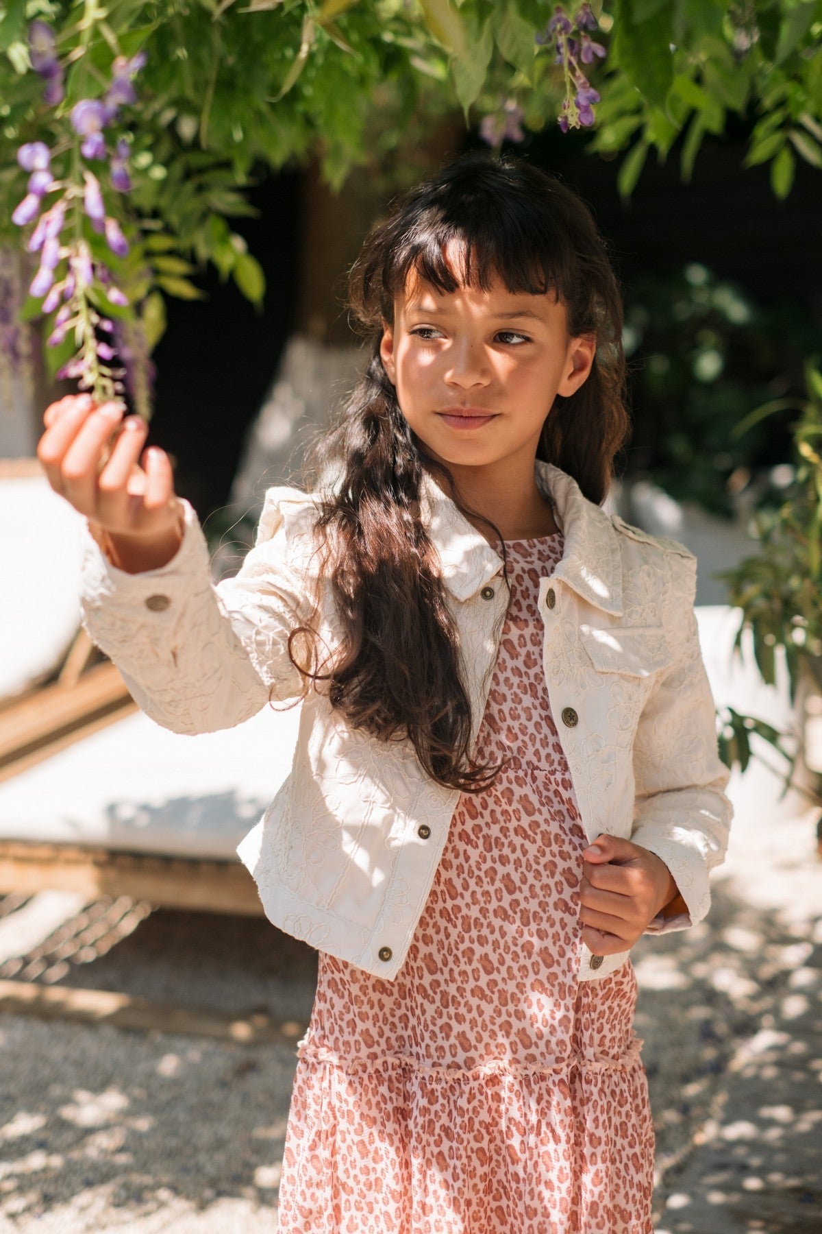 Lilly Flo girls toweling jacket