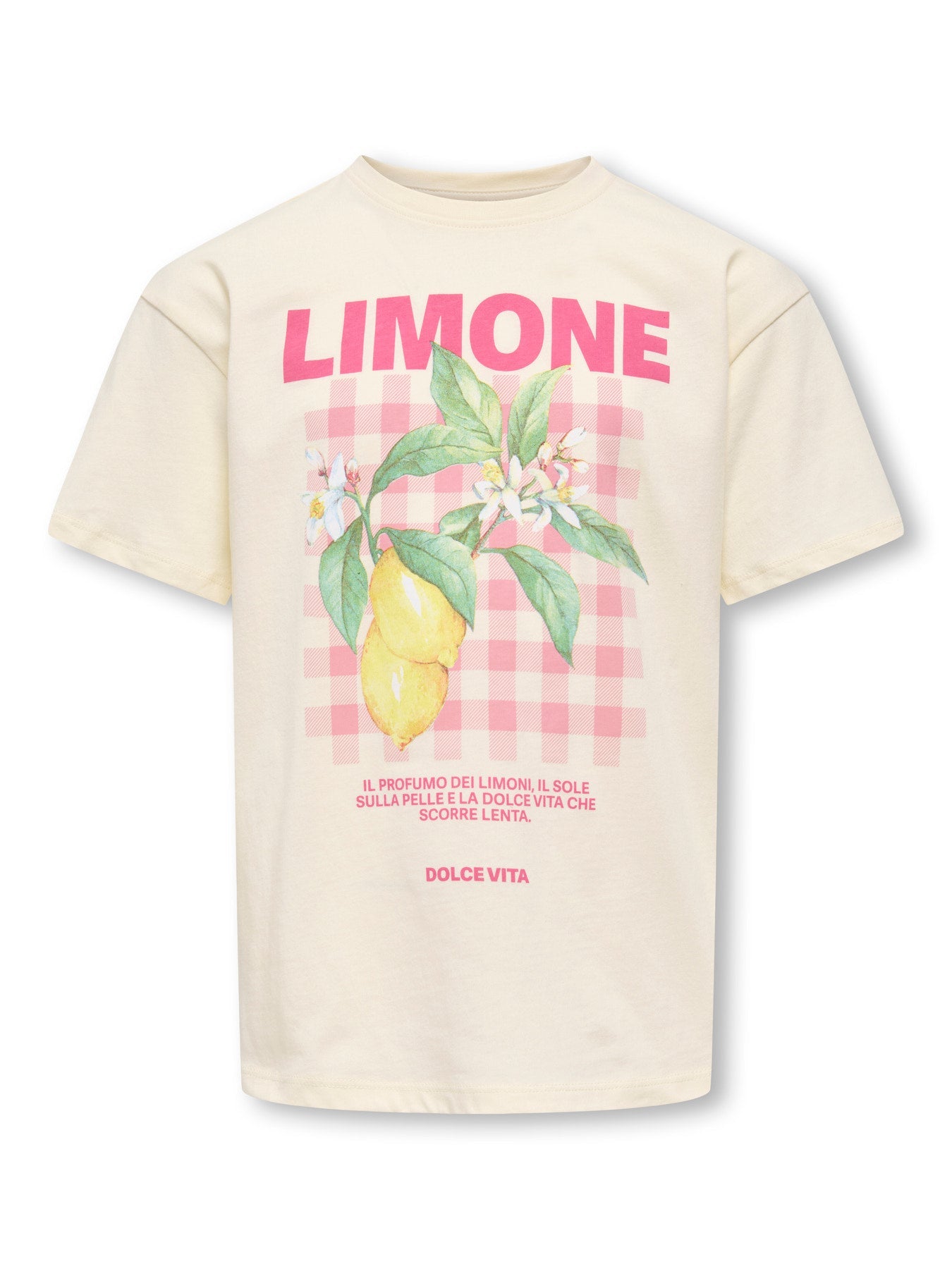 KOGCARINA LIFE SS LOOSE PRINTED TOP JRS