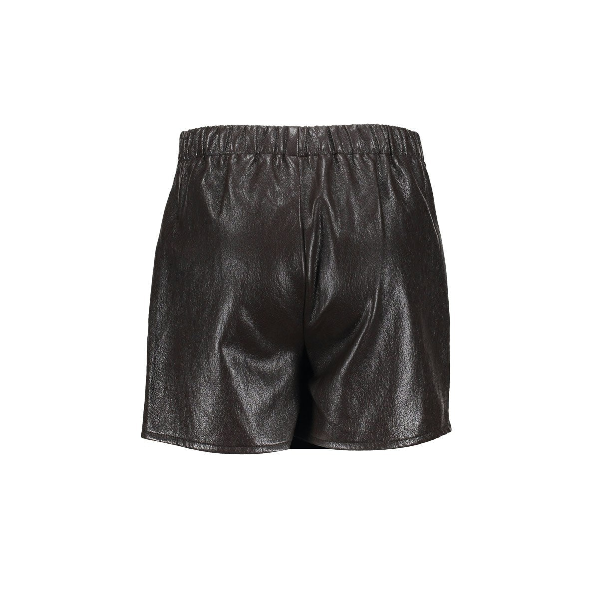 Skort pu brown