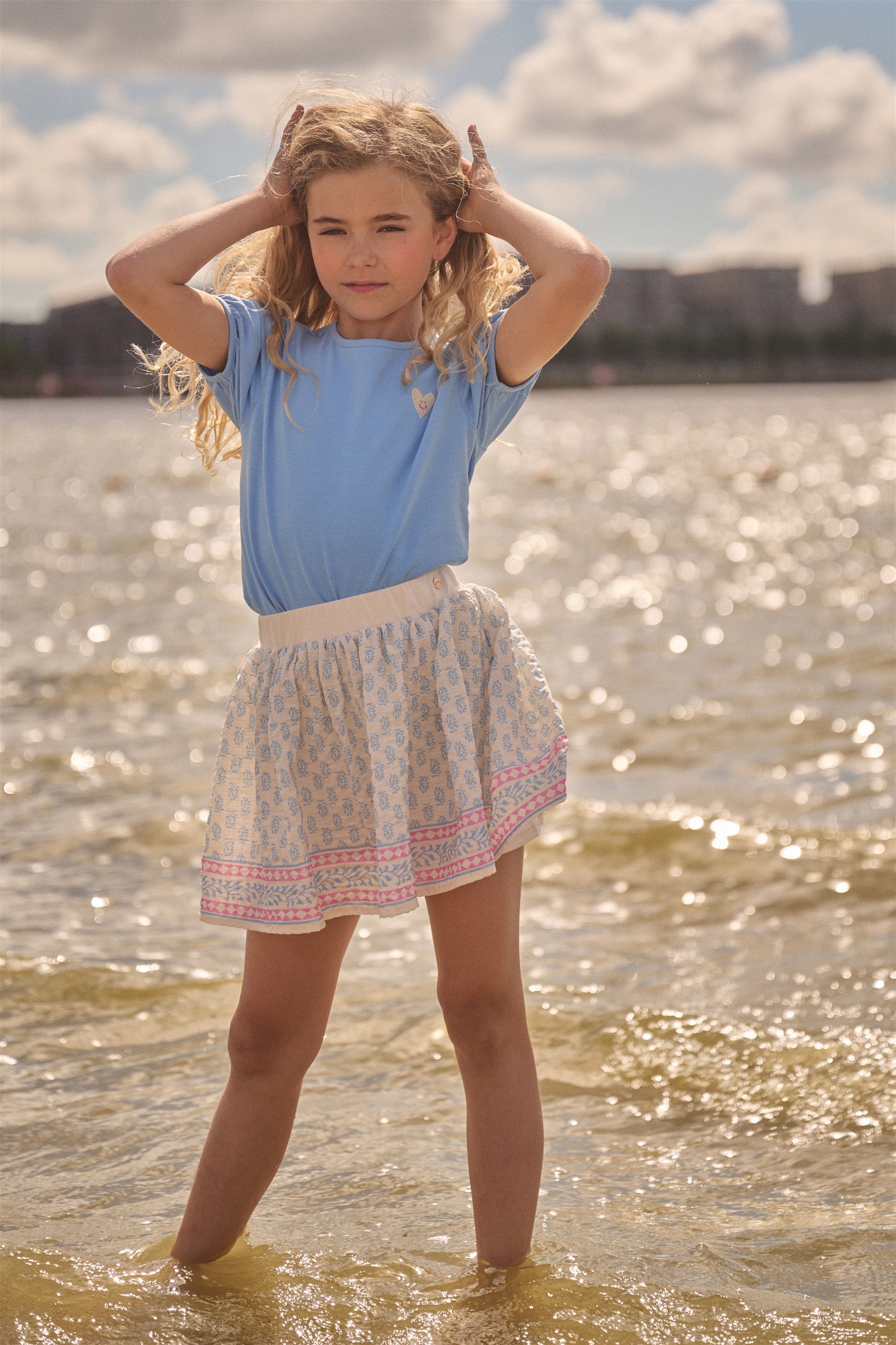 Karen T-shirt Blue