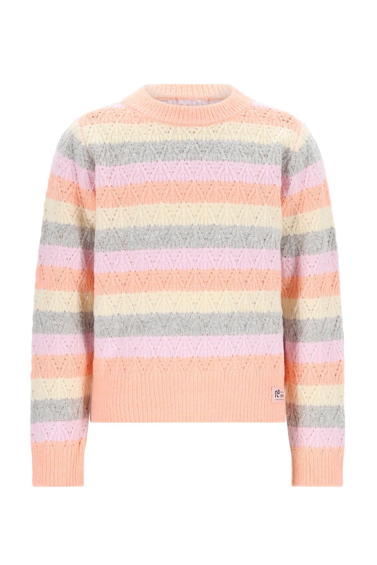 Kiddo Striped Knitted Sweater