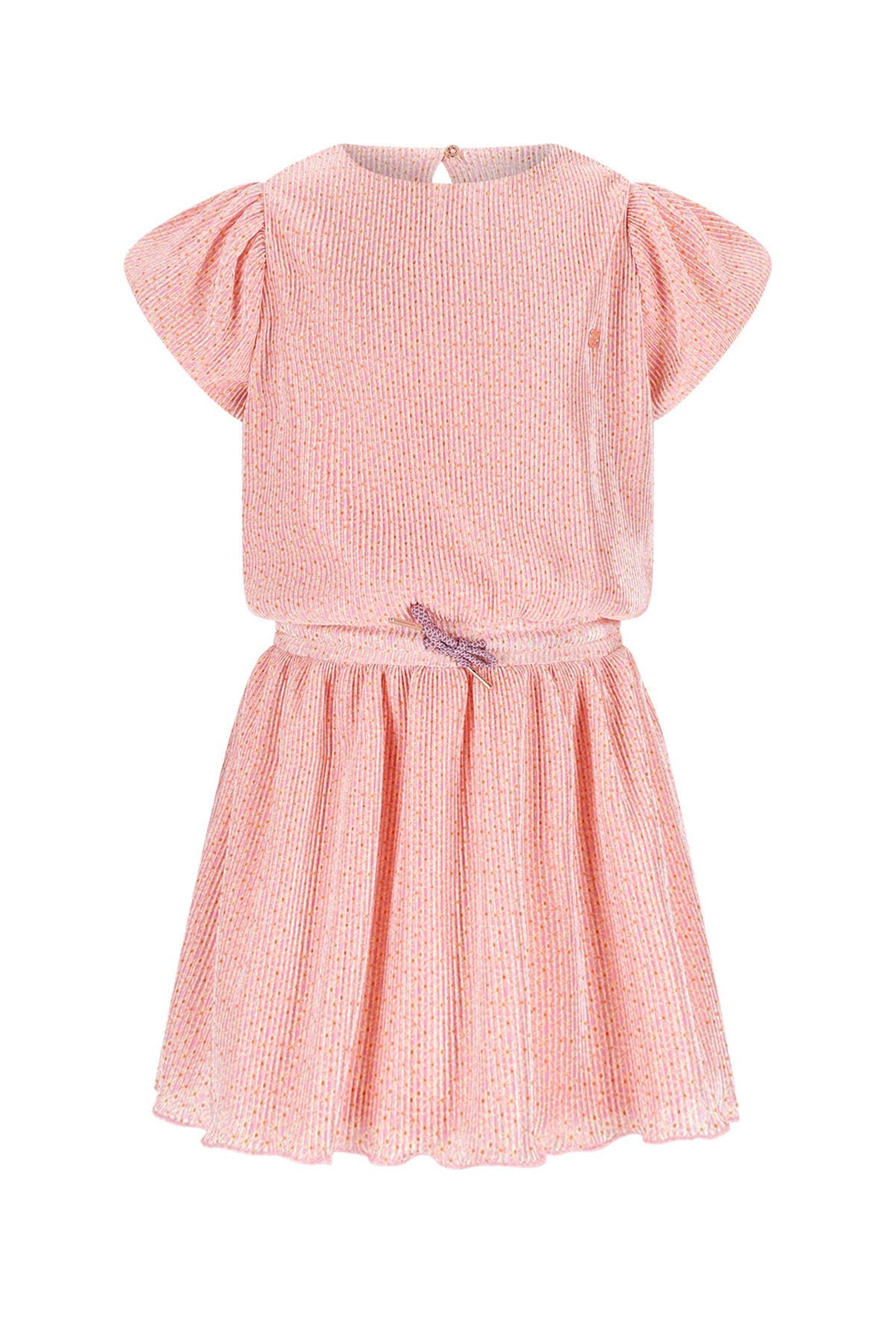 Miron AOP Plissee Dress S/SL