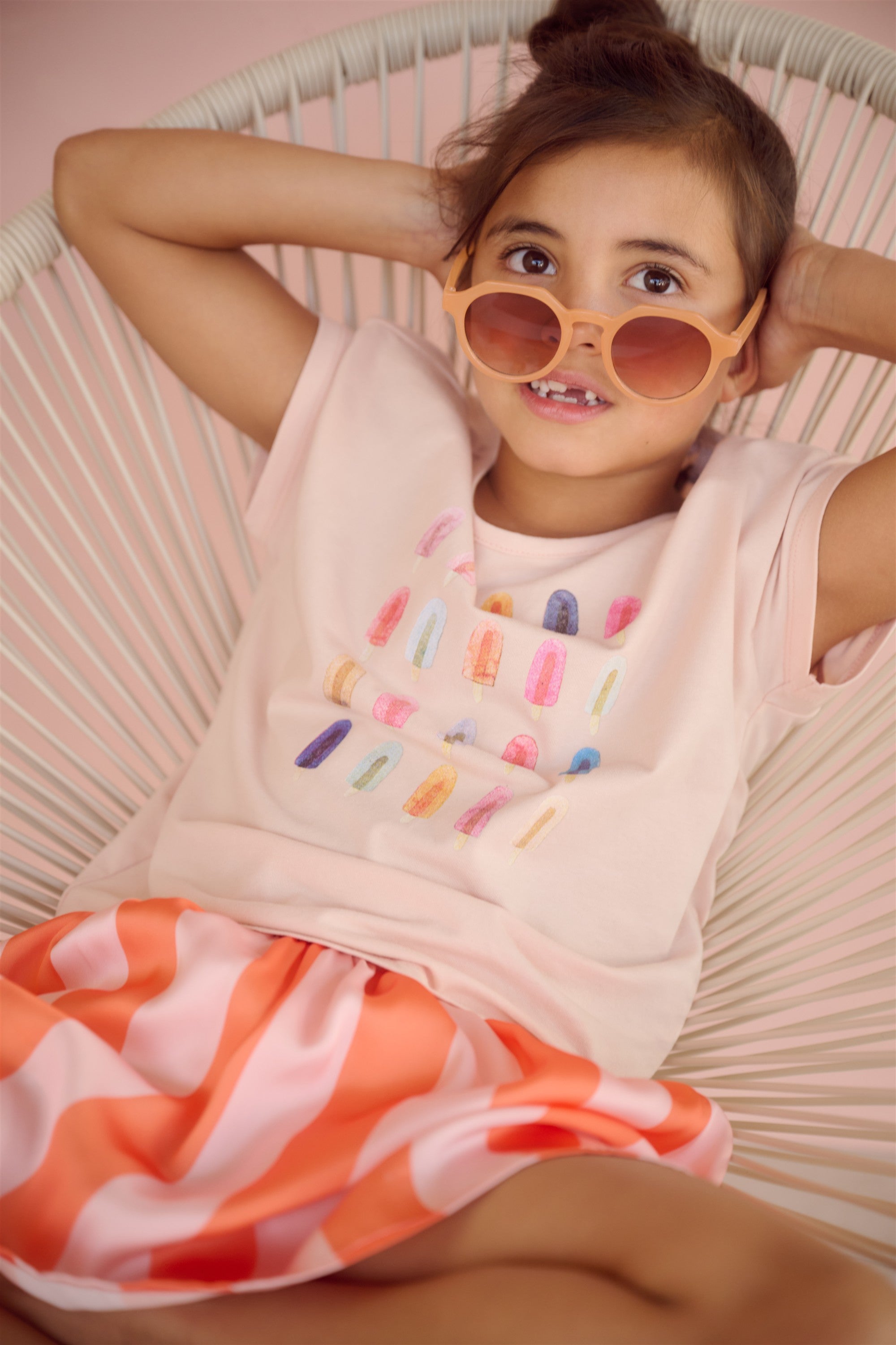 Kase Tshirt S/SL with icecream print