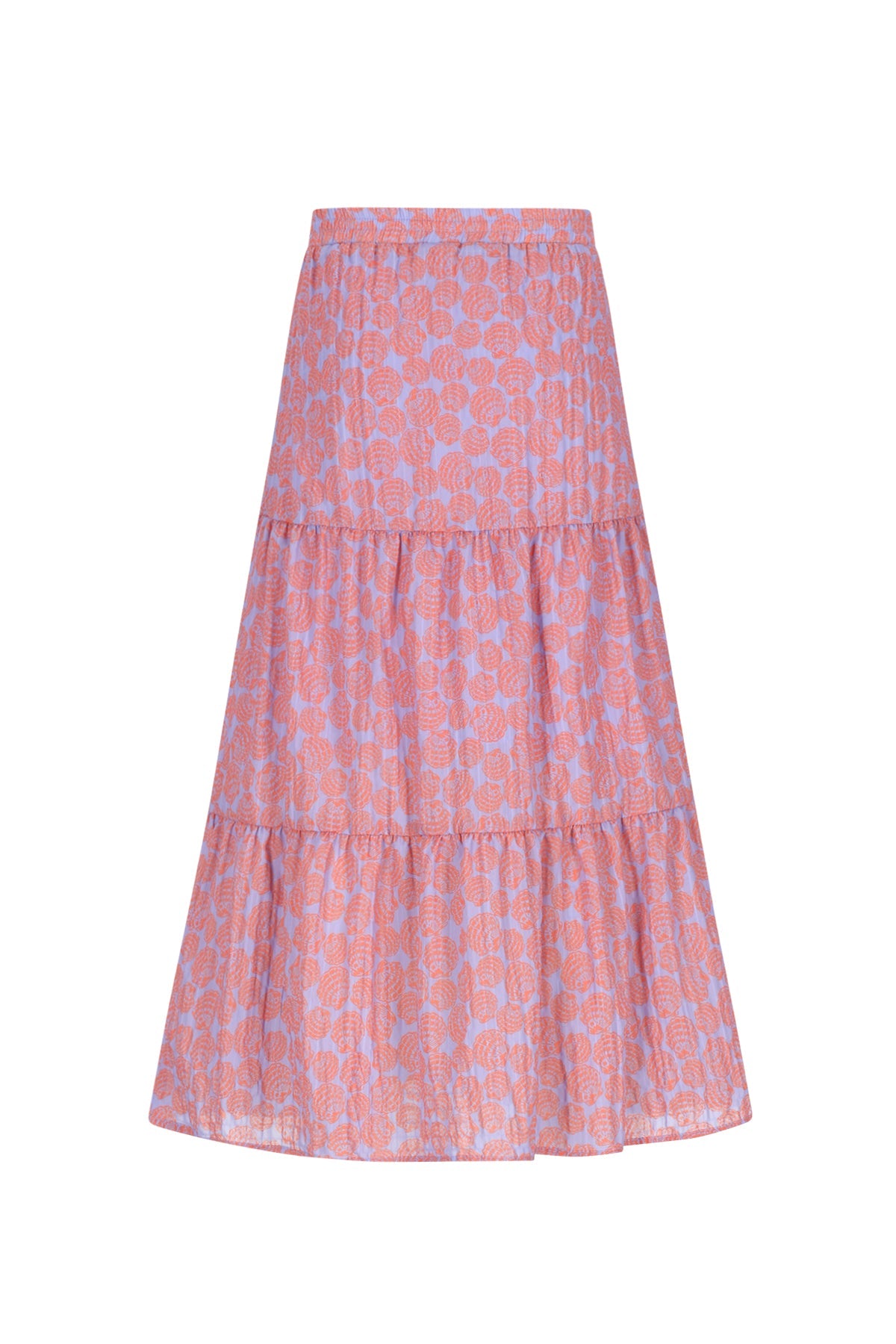 Nael AOP Shells Maxi Skirt