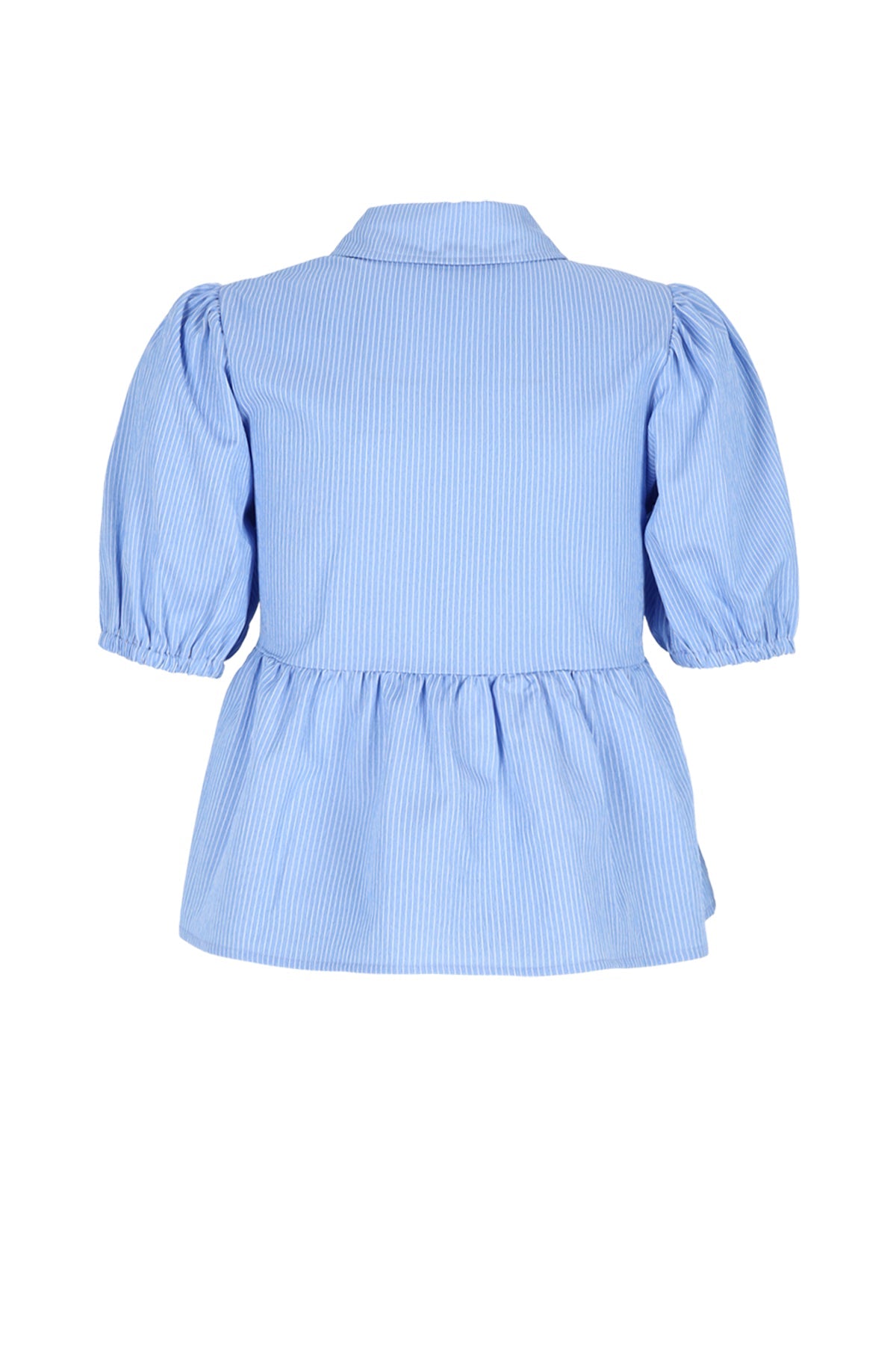 Tiggs Striped Blouse puff sleeve
