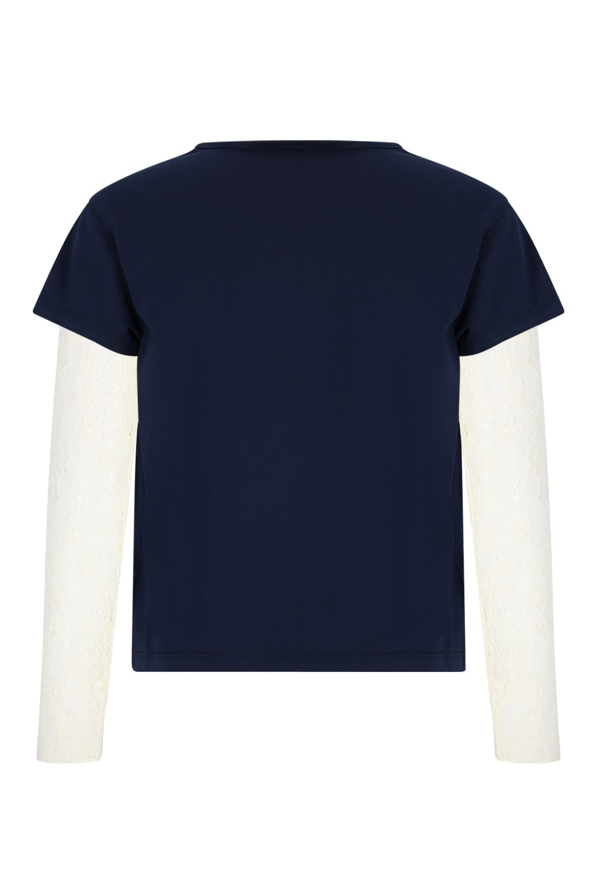 Kase Tshirt with lace sleeves