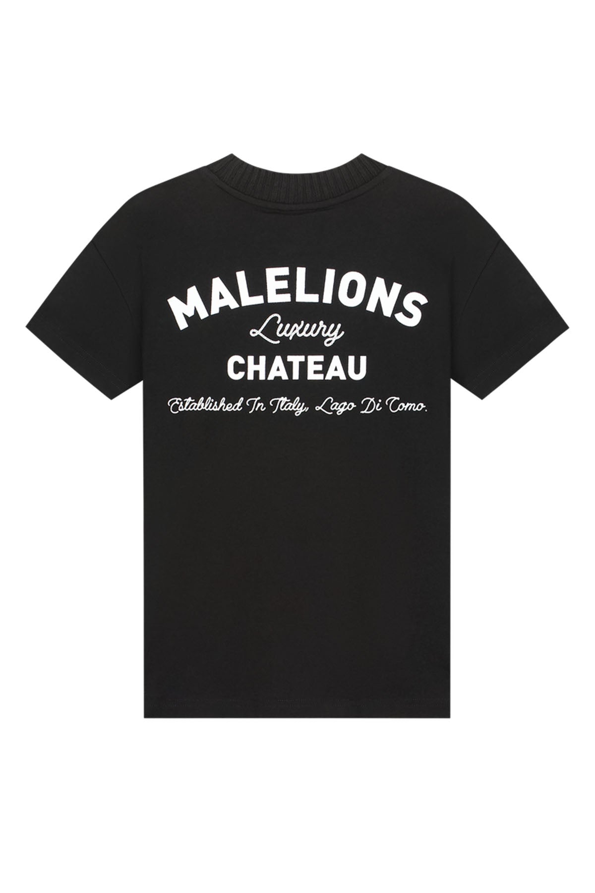 Junior Relaxed Knitted Collar T-Shirt