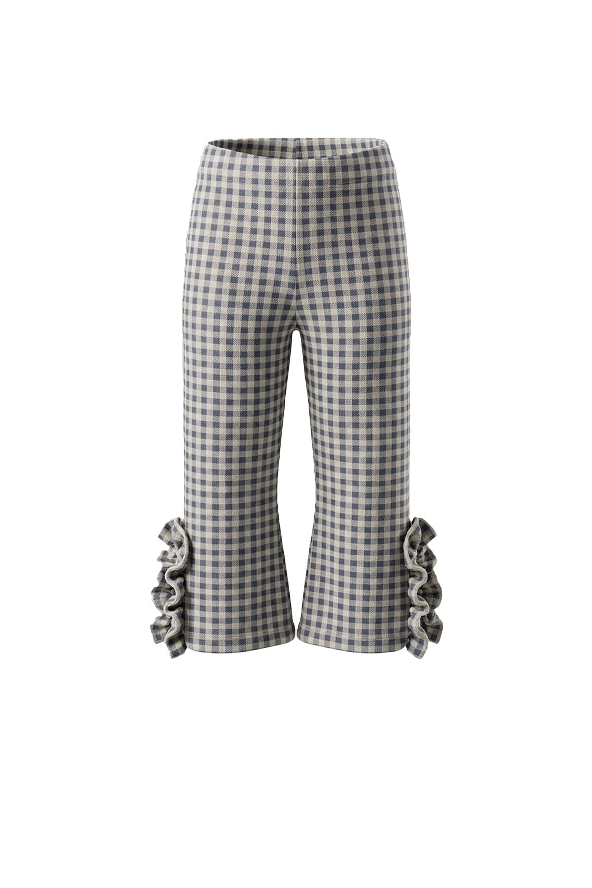 Check | Flared Legging