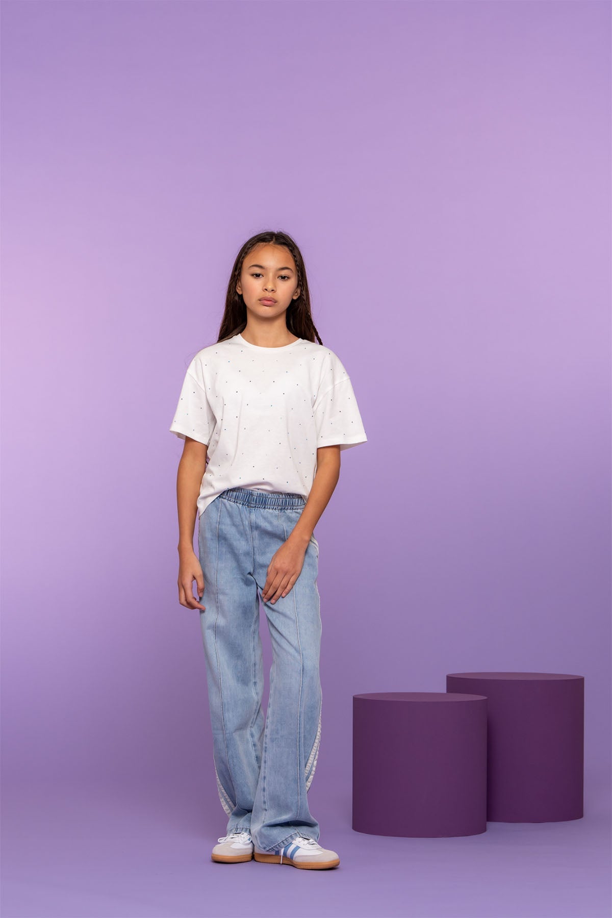 Track pants jog denim