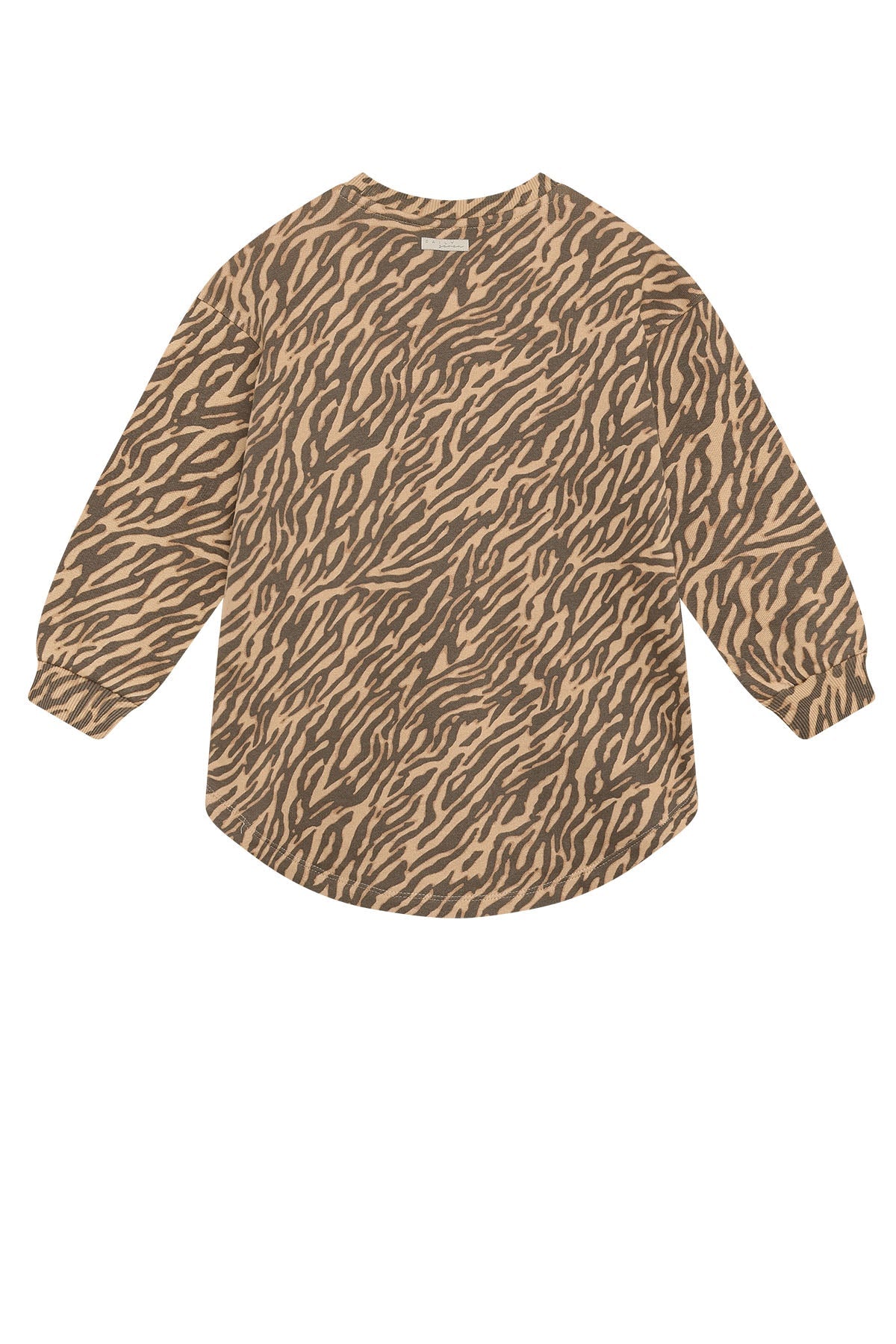Sweat Dress Longsleeve Animal