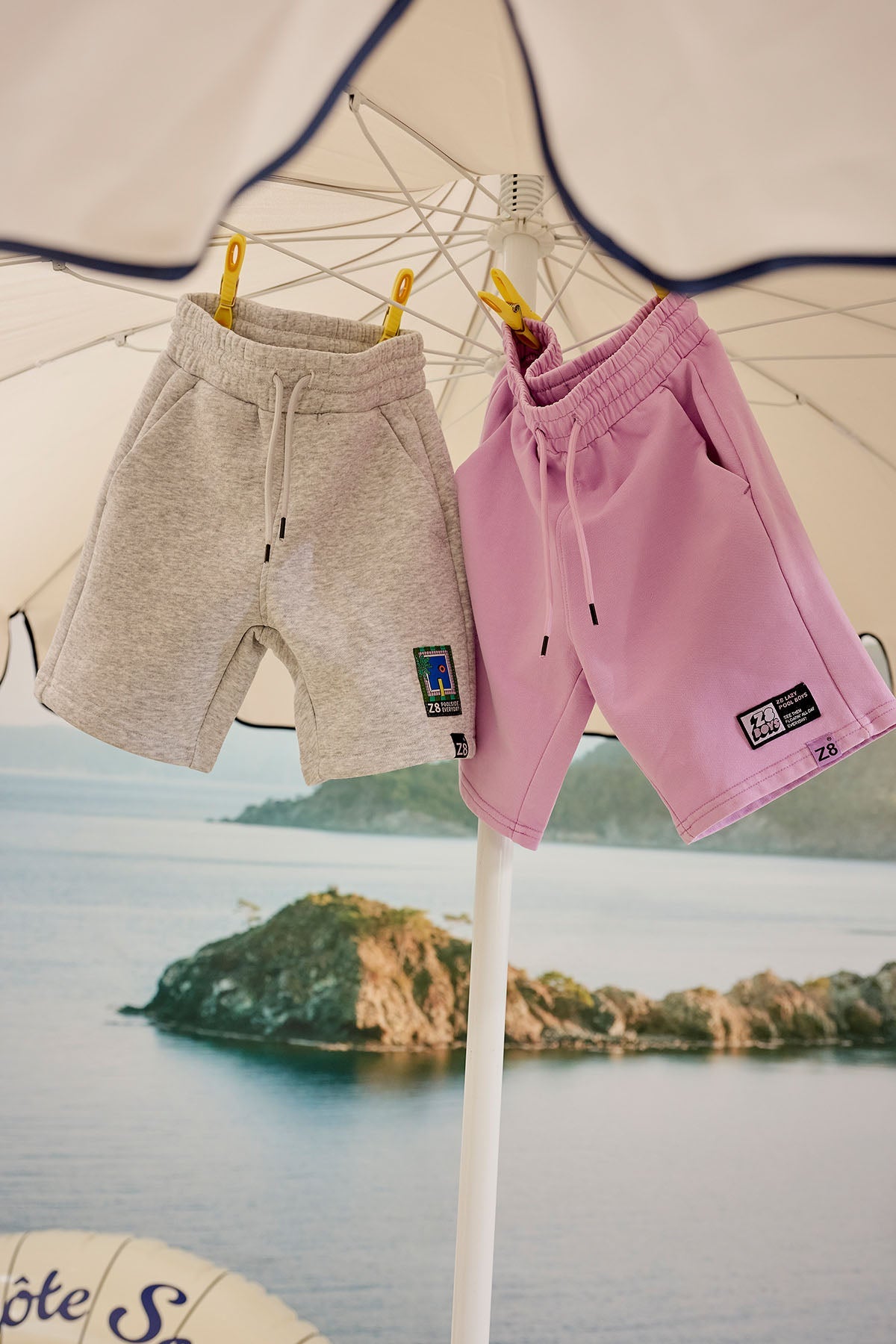 Ibra Grey melange Short