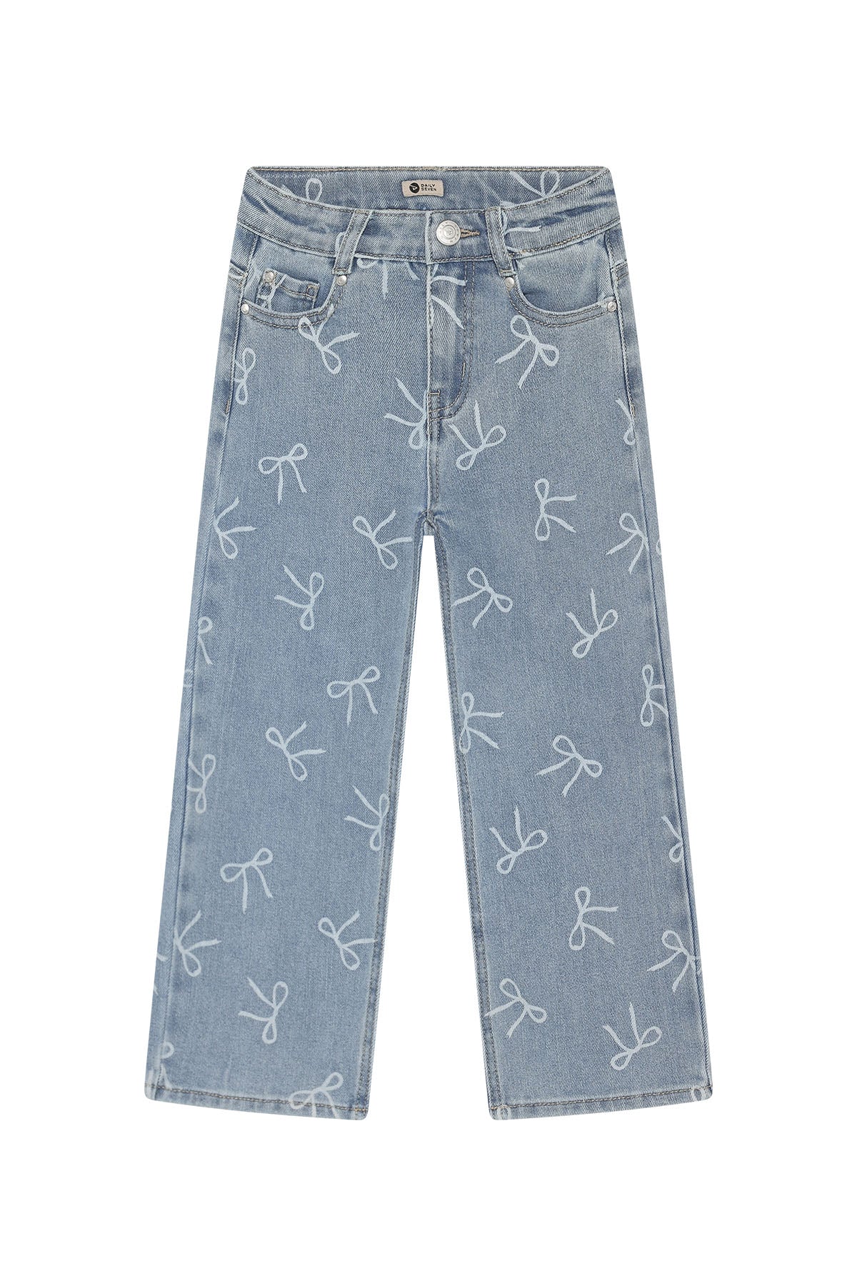 Denim Wide Fit Bow