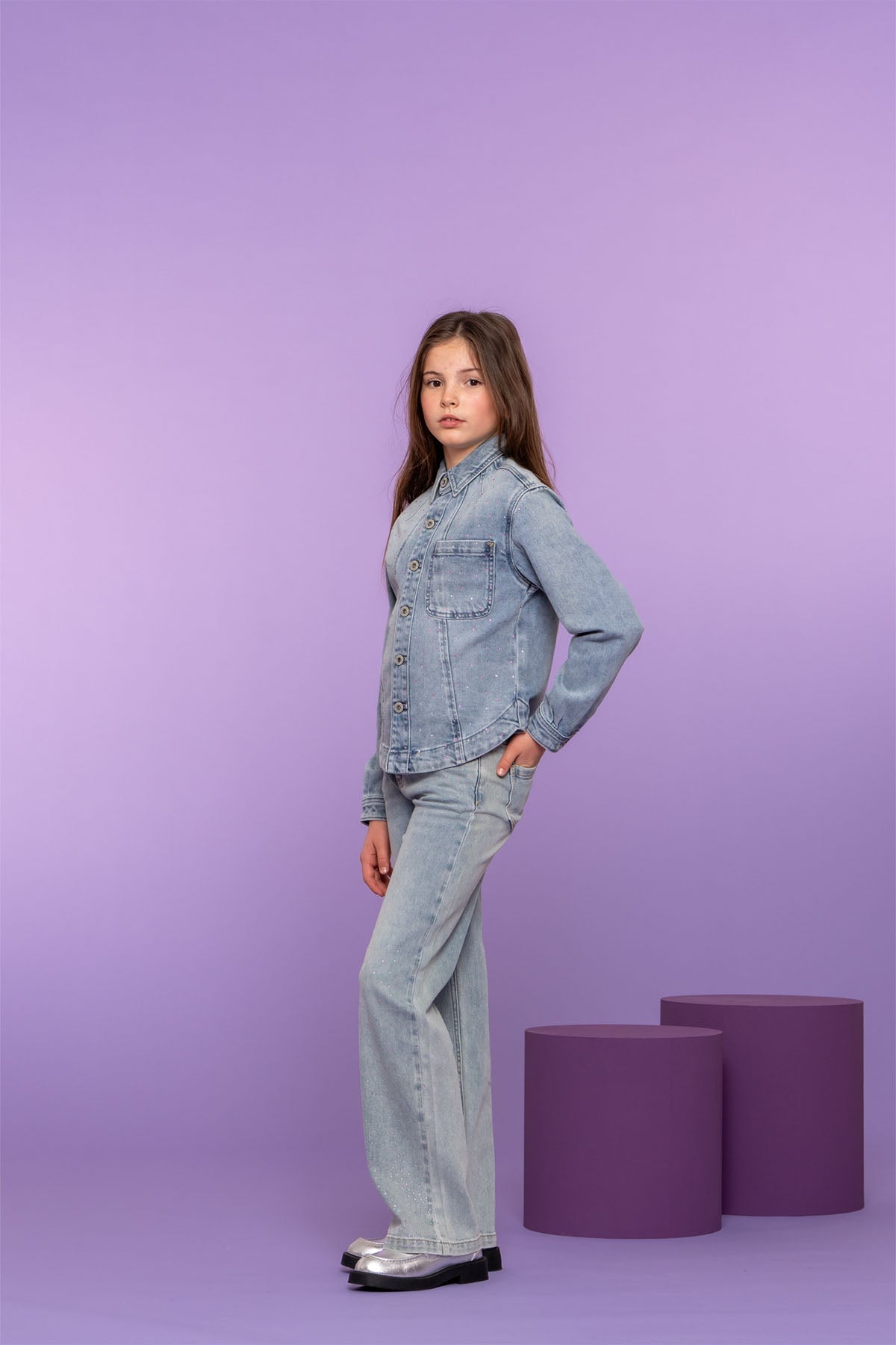 Jeans wide leg