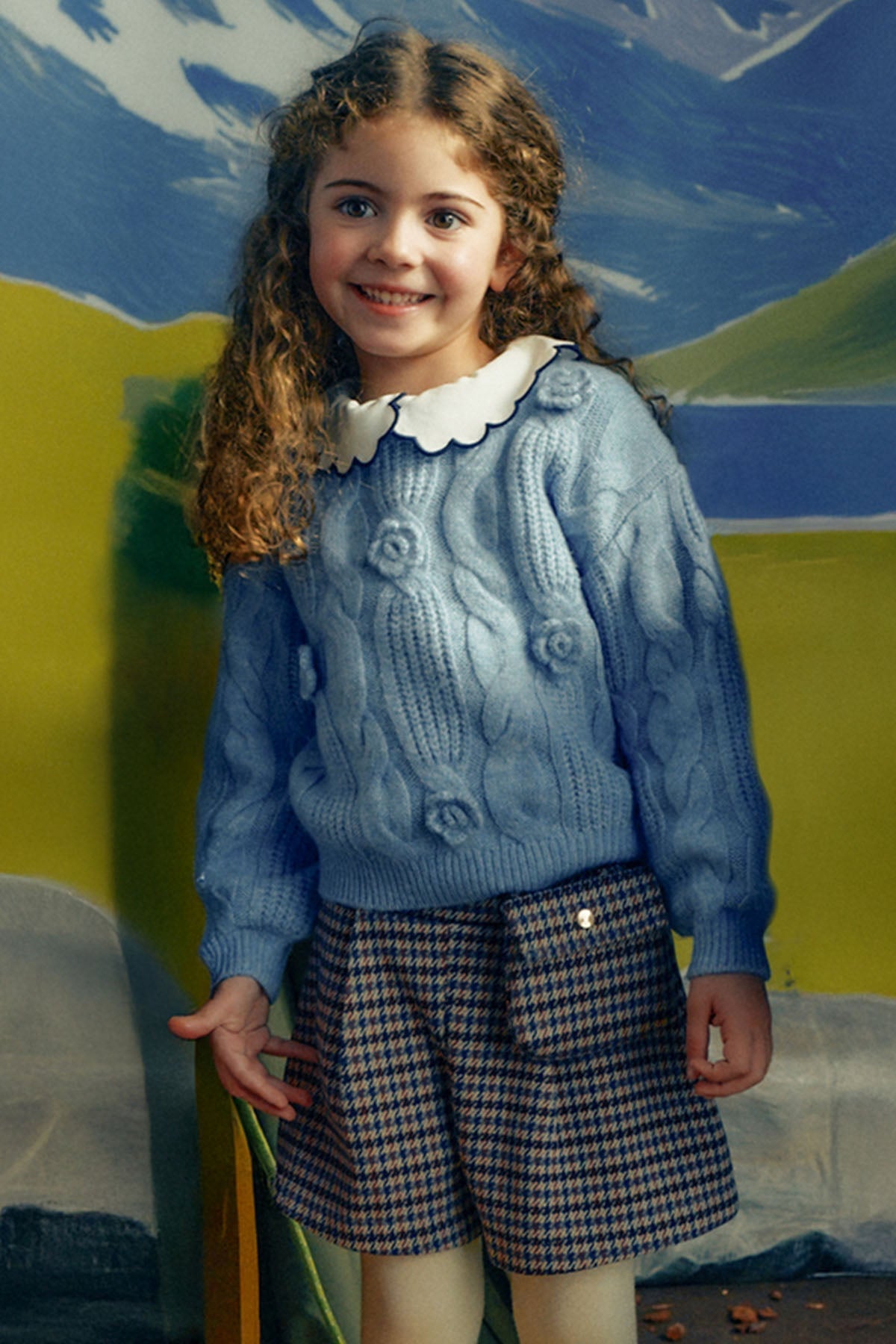 Skort with pocket