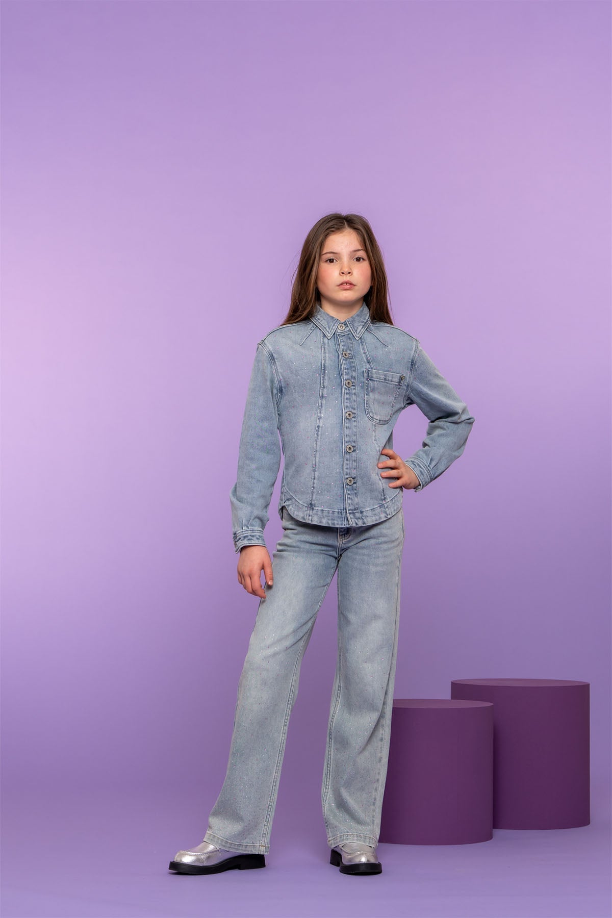 Jeans wide leg
