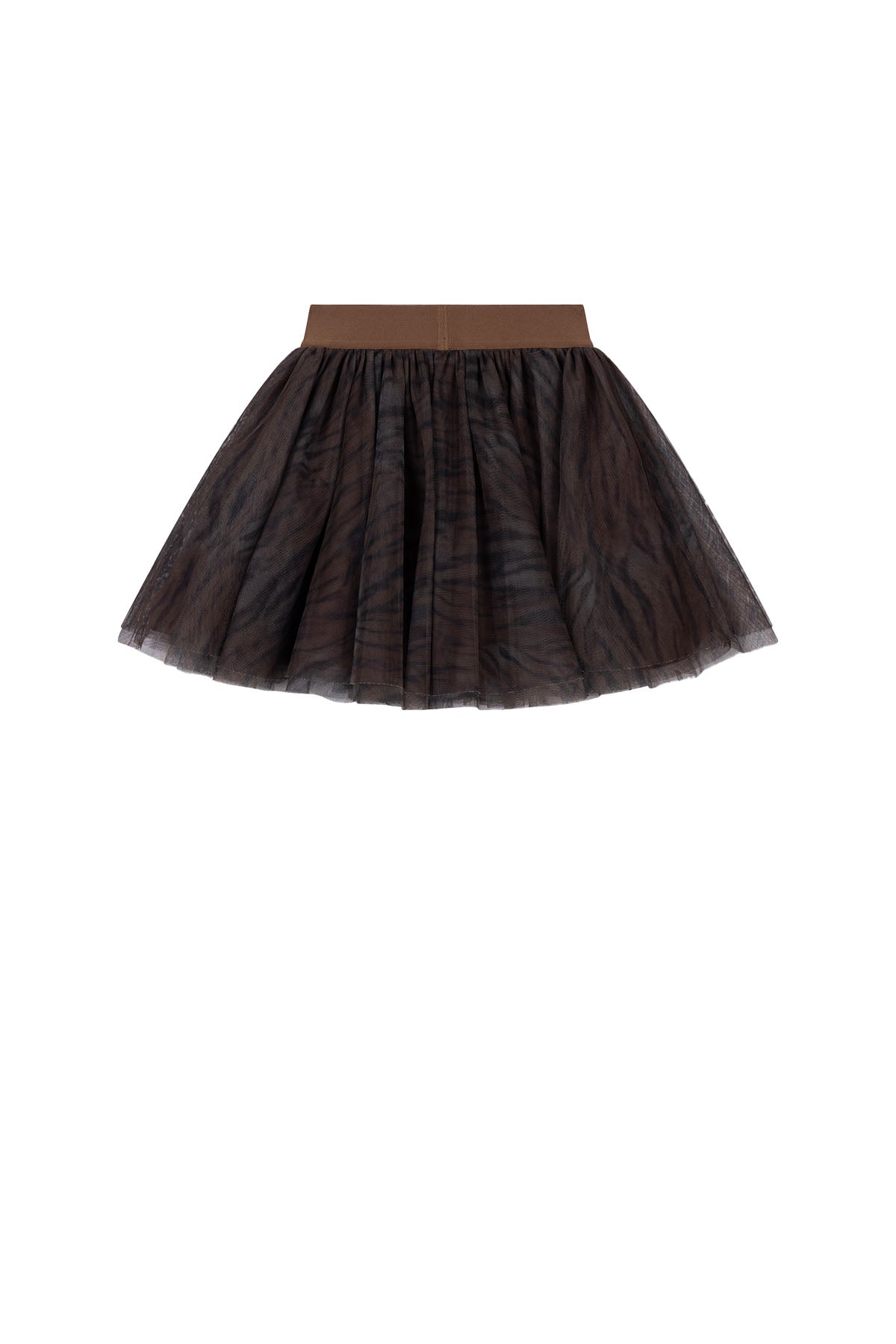 kids woven tiger tule skirt