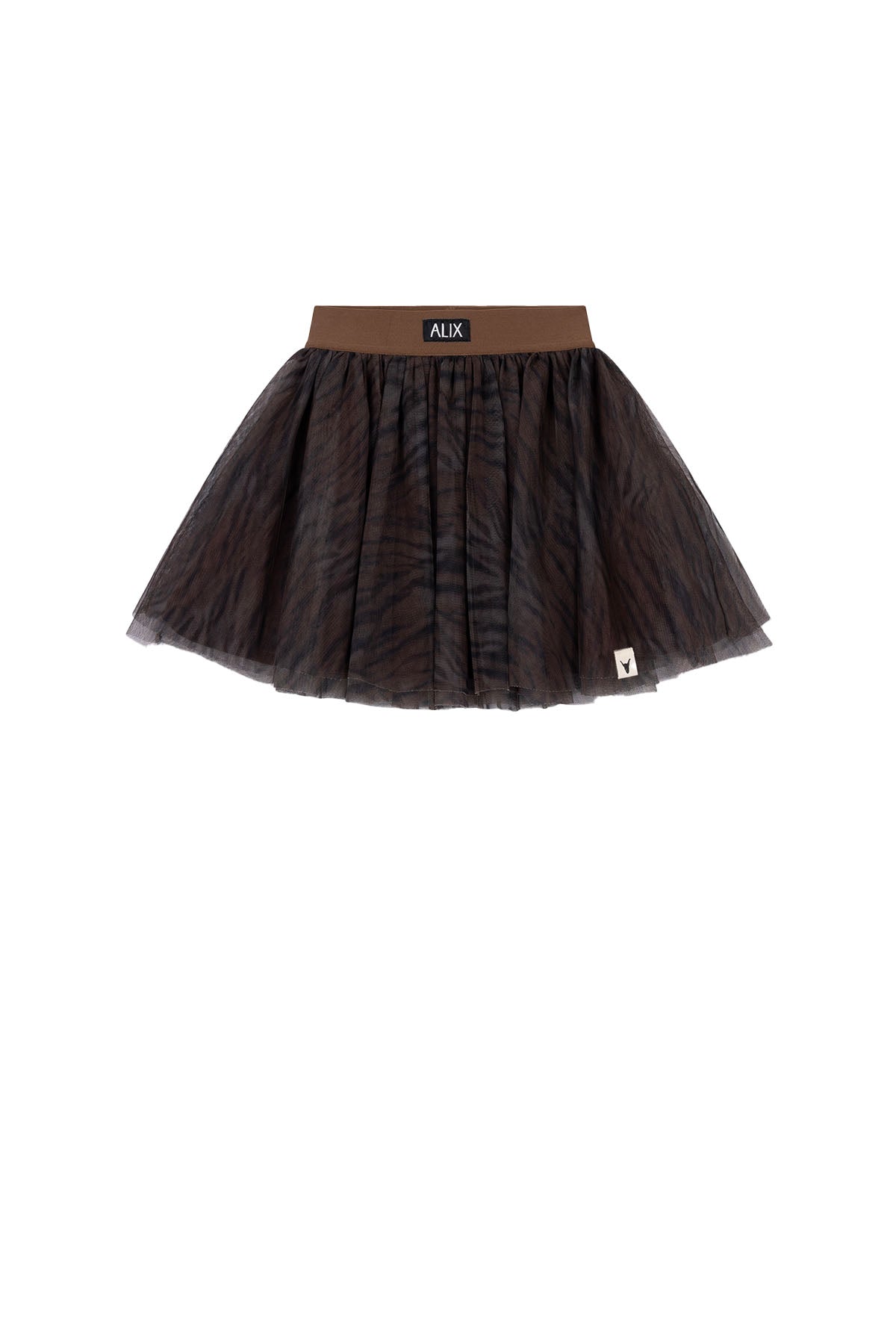 kids woven tiger tule skirt