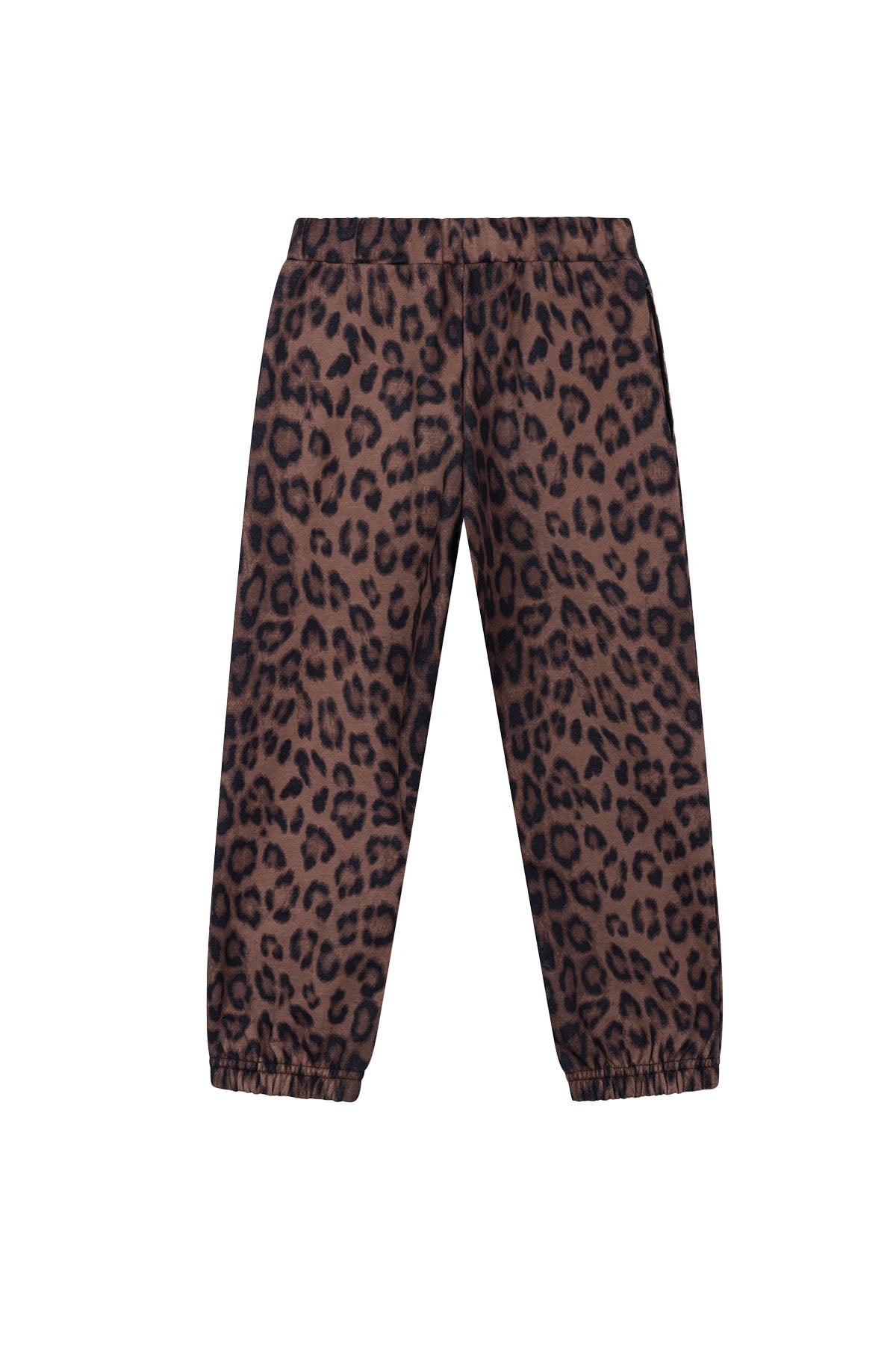 kids knitted leopard pants