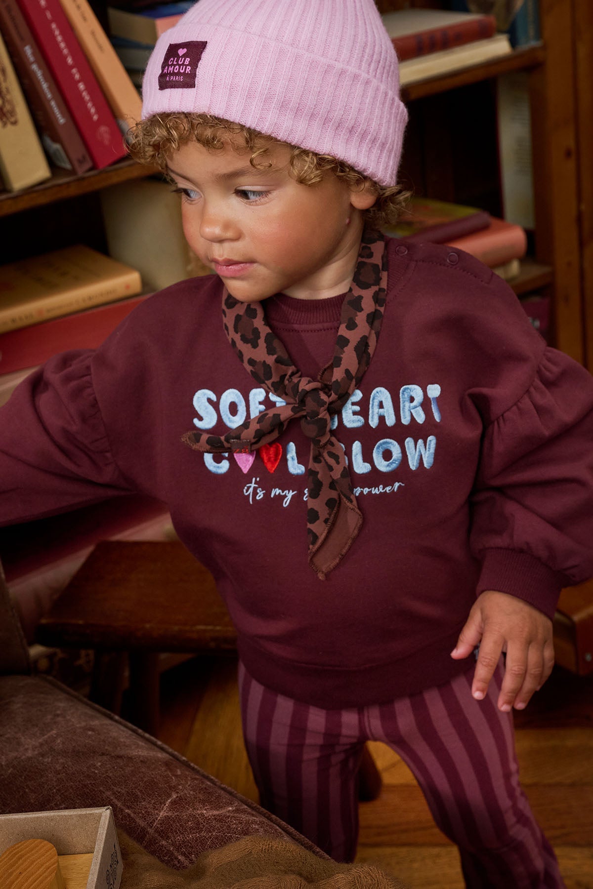 Simay Pink power Sweater