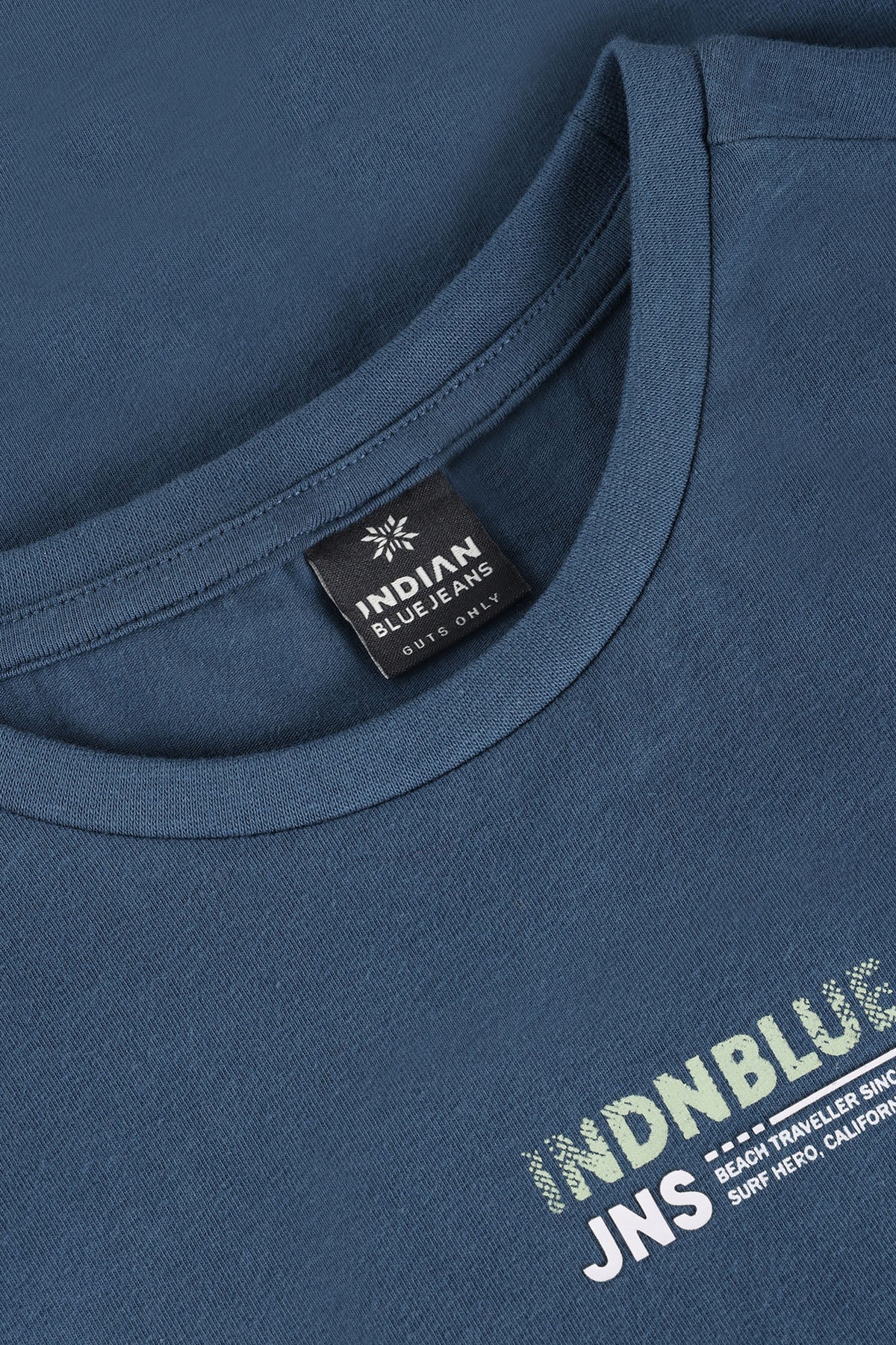 T-Shirt INDN Blue Backprint