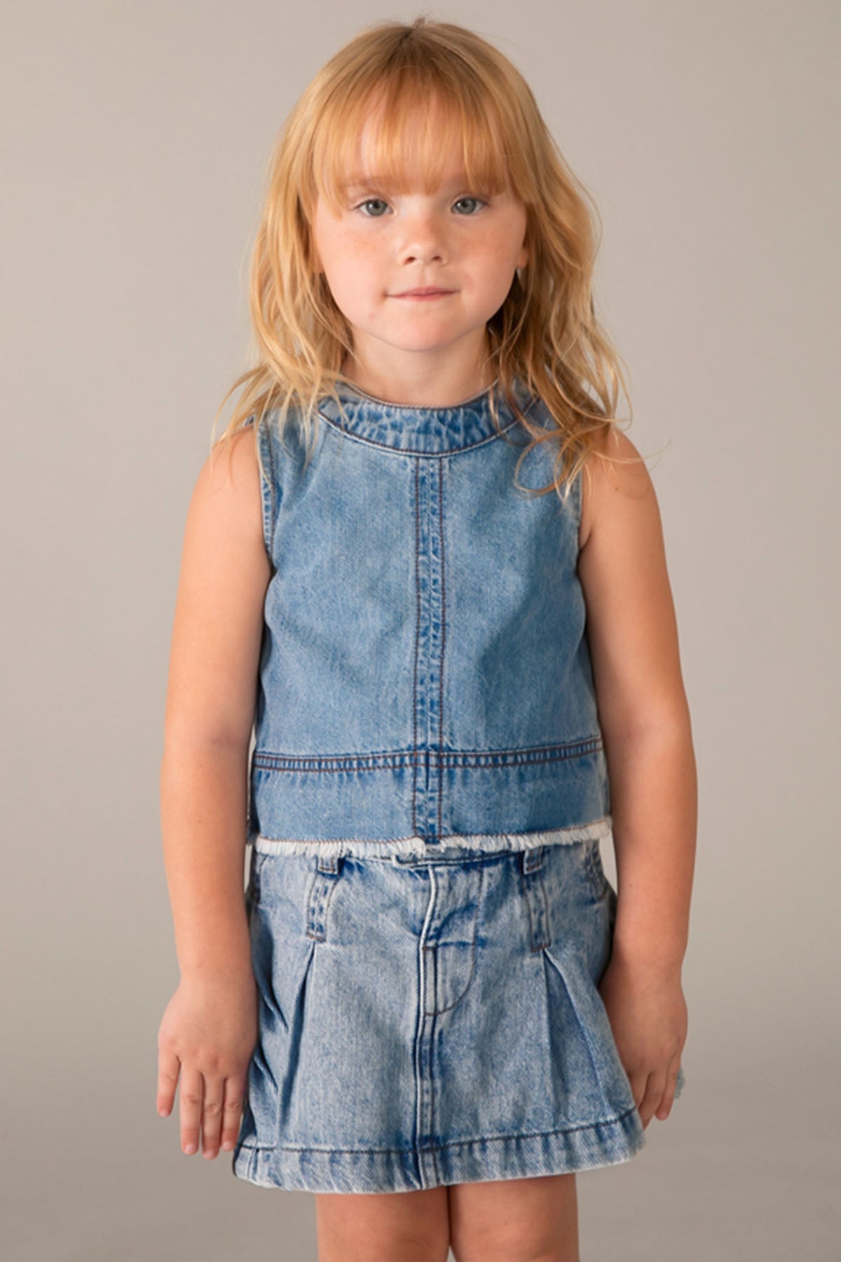 Denim top Light