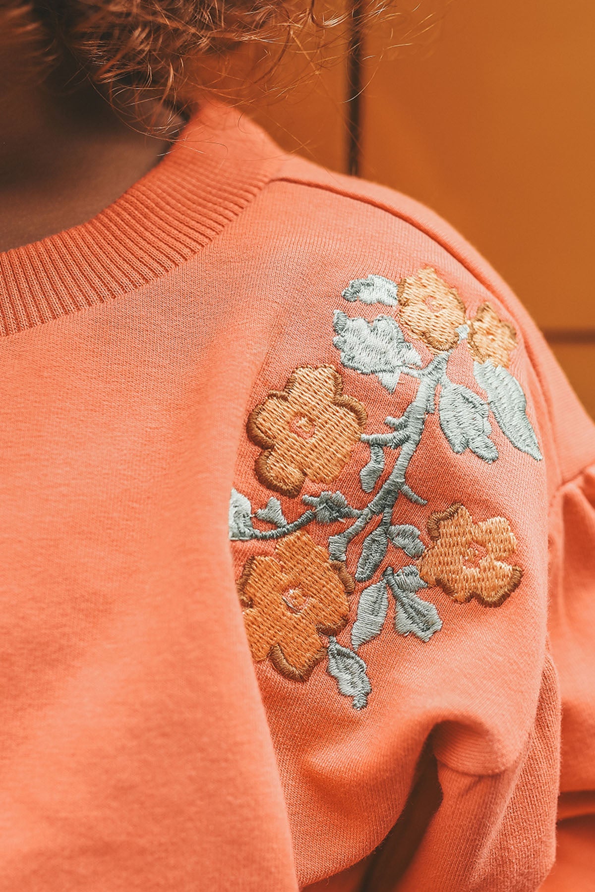 Floral Oversized Sweater
