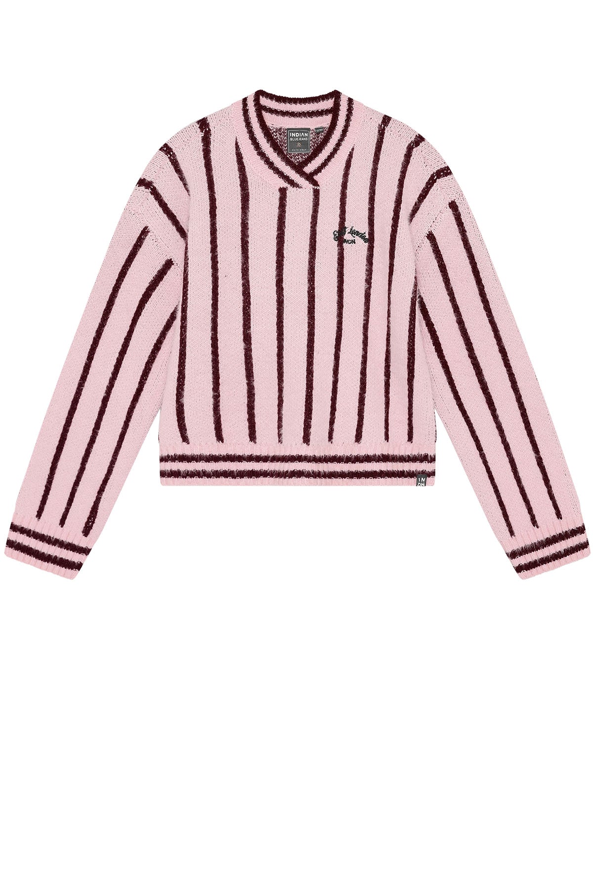 Knitwear Fuzzy Stripe